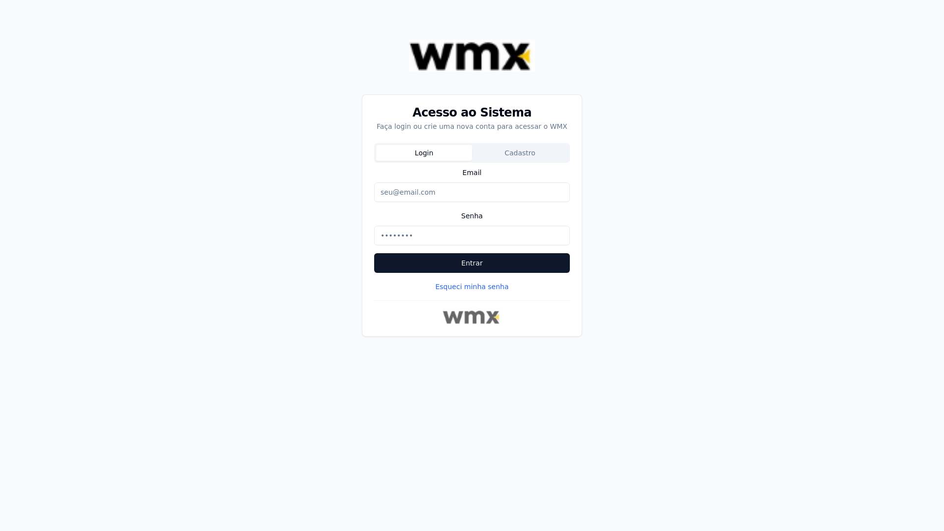 WMX - Sistema de Gestão de Armazéns