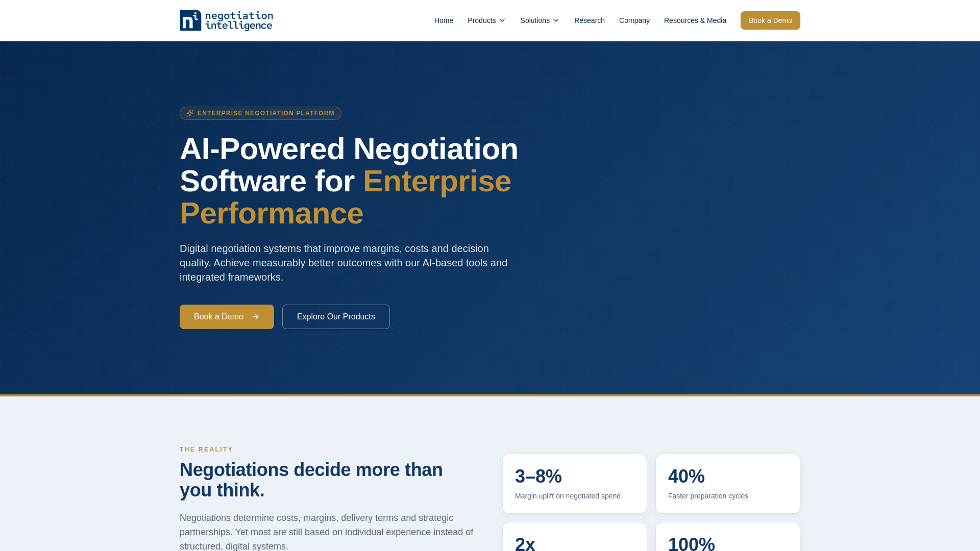 Negotiation Intelligence — AI-Powered Negotiation Software