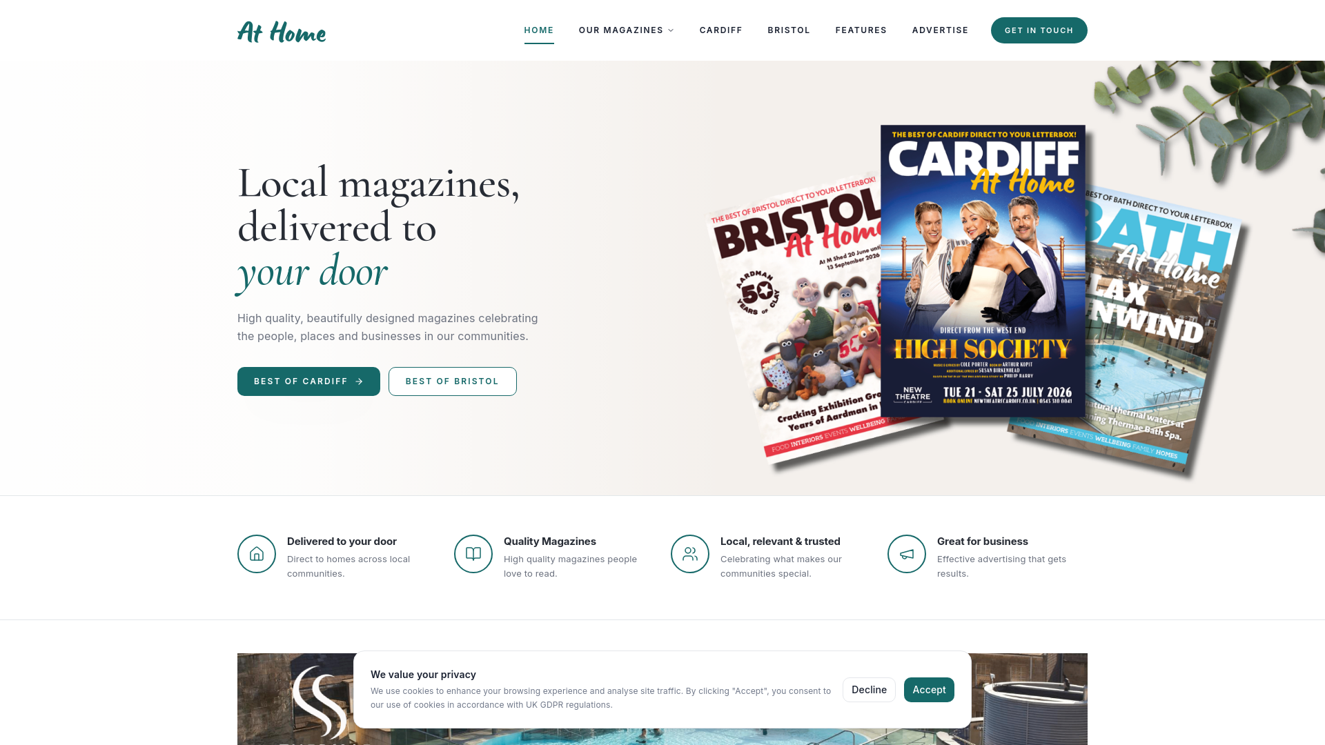 At Home Magazines | Cardiff, Bristol & Bath