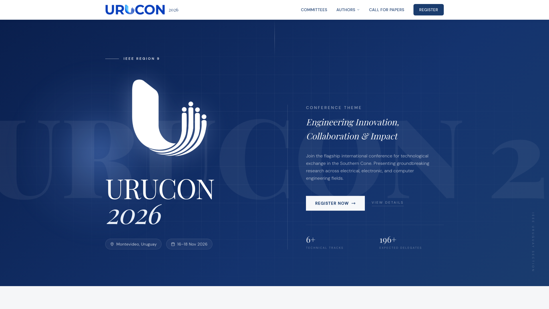 IEEE URUCON 2026 — Engineering Innovation Conference