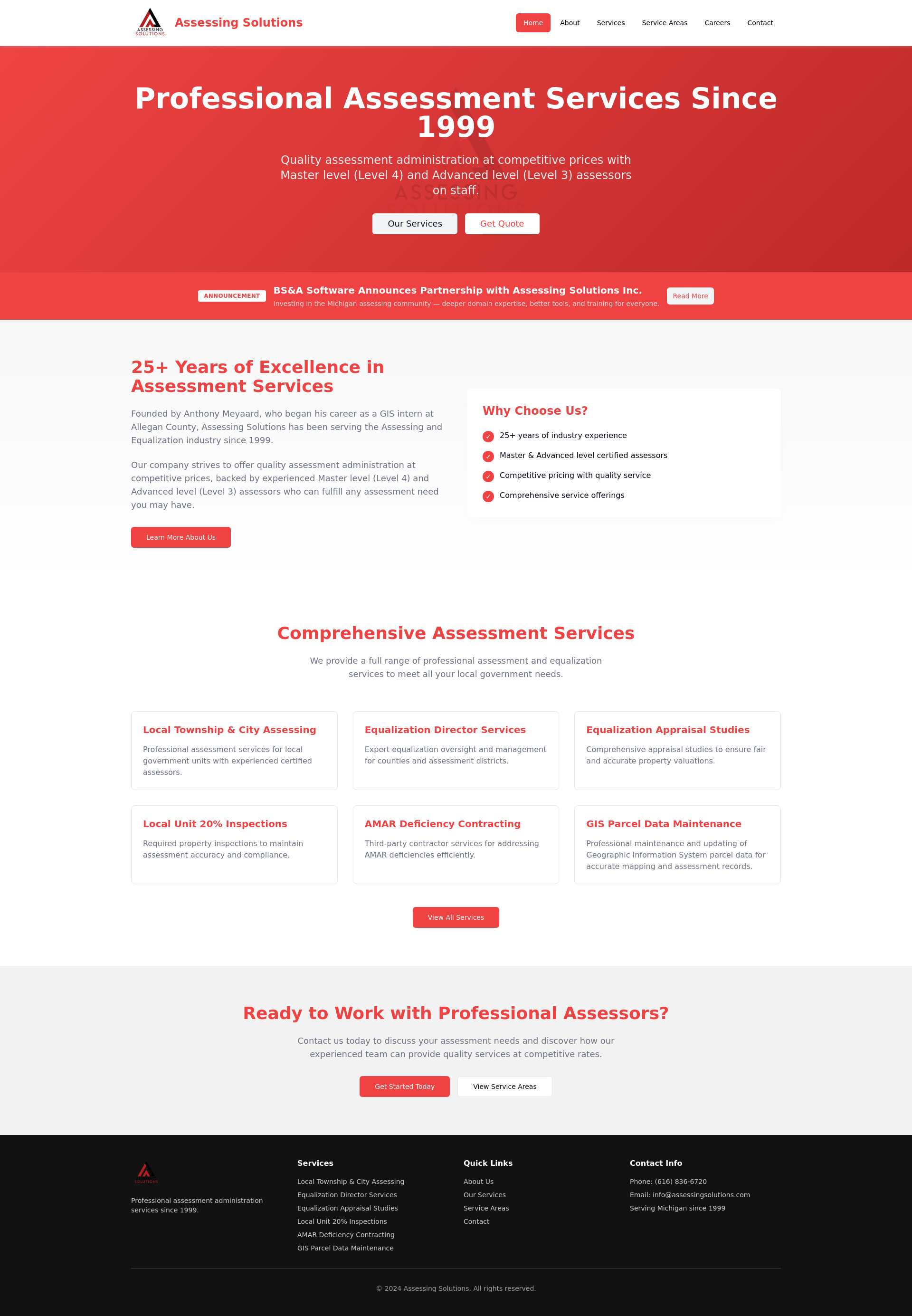 Assessing Solutions - Professional Assessment Services Since 1999