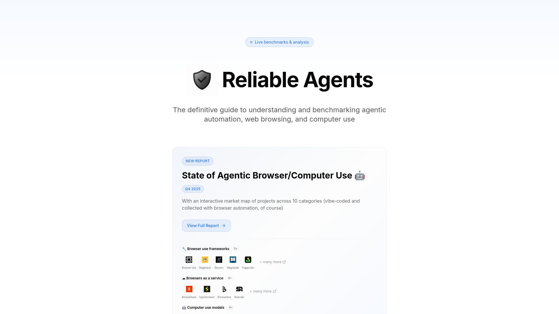 State of Agentic Browser/Computer Use 2025
