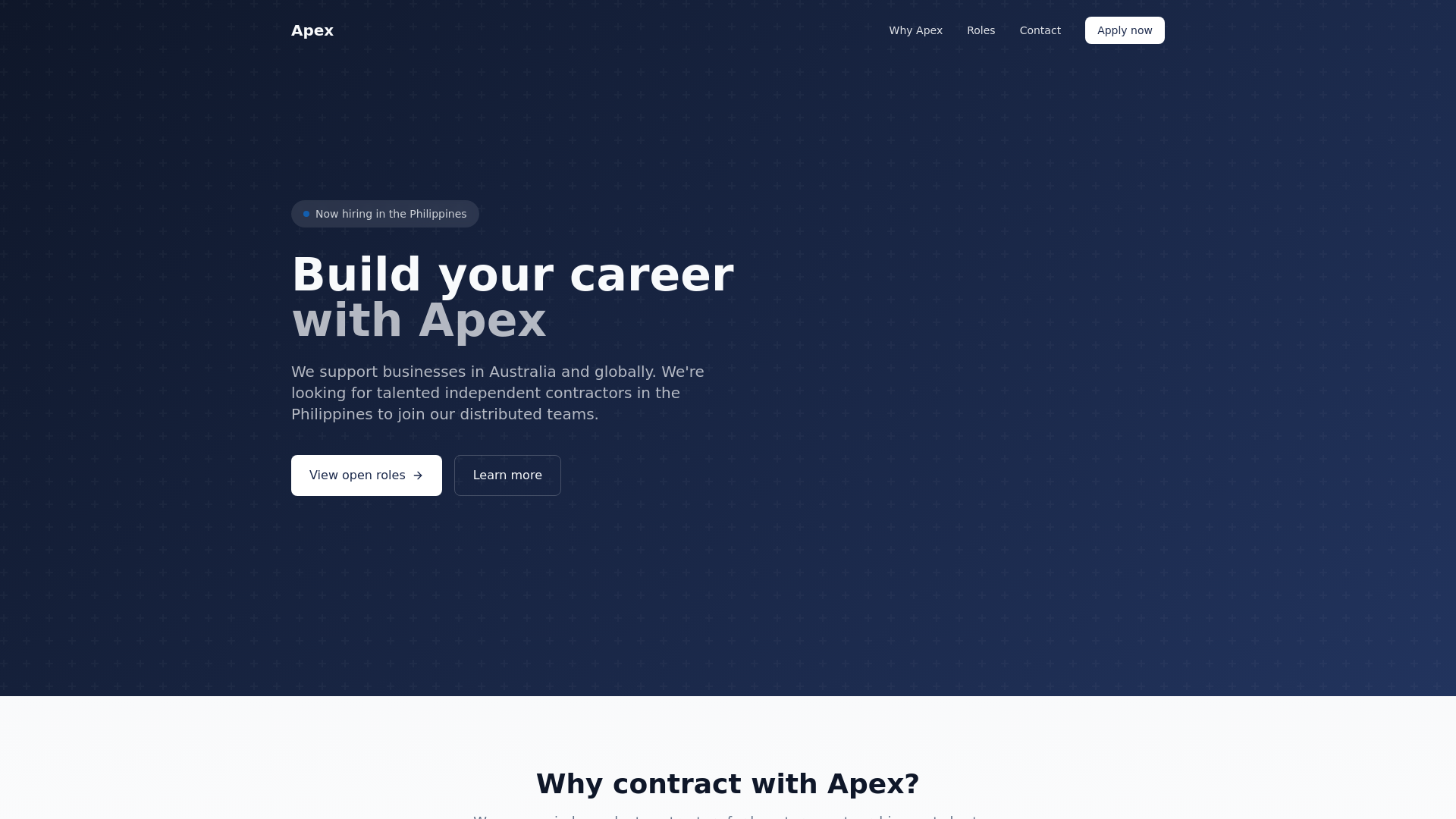 Apex | Careers in the Philippines