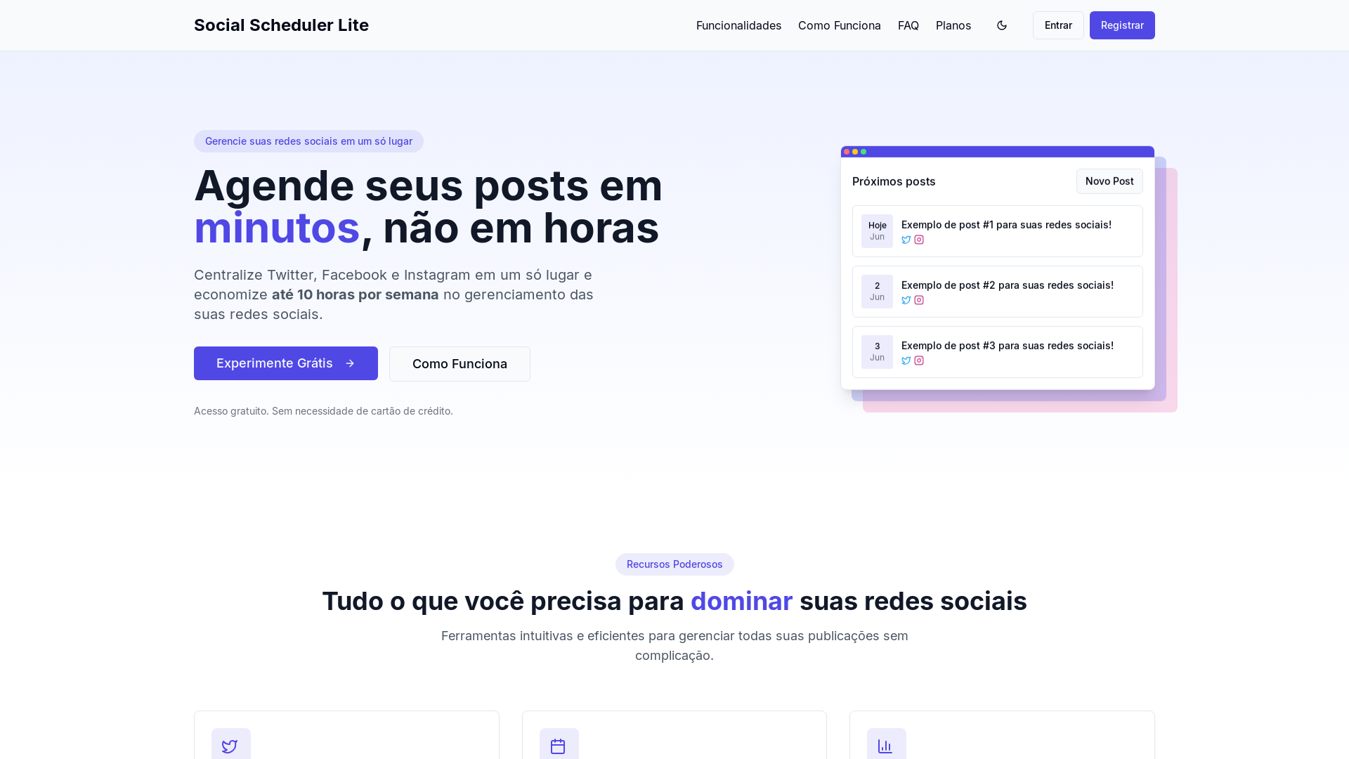Modern Social Media Scheduling & Automation Platform