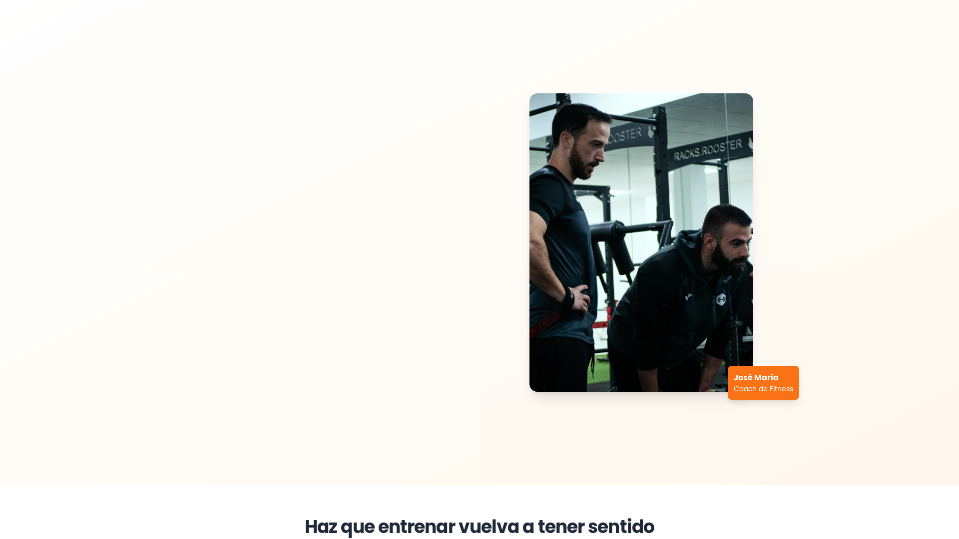 Smart Personalized Coaching & Training Solution