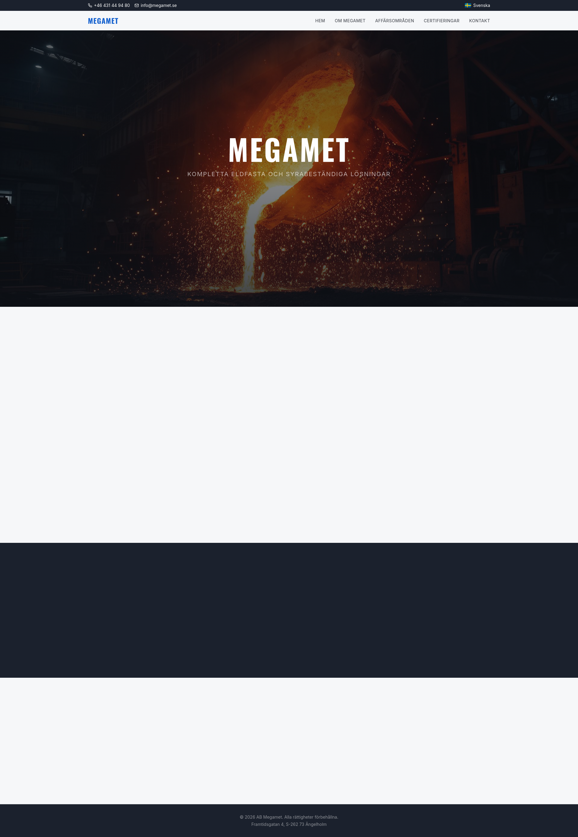 Megamet Förvaltnings AB logotyp
