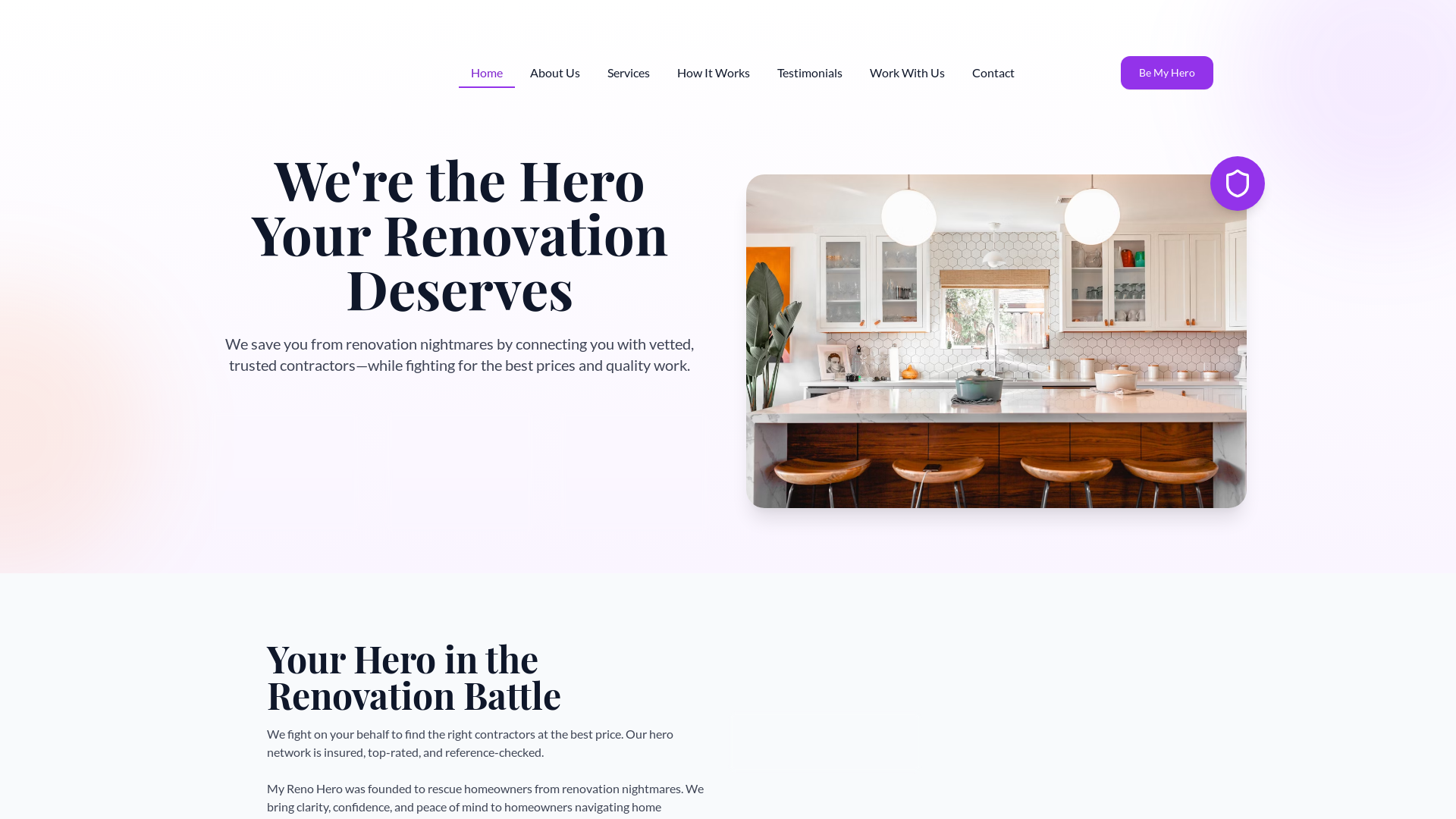Professional Renovation Consulting & Project Management Platform
