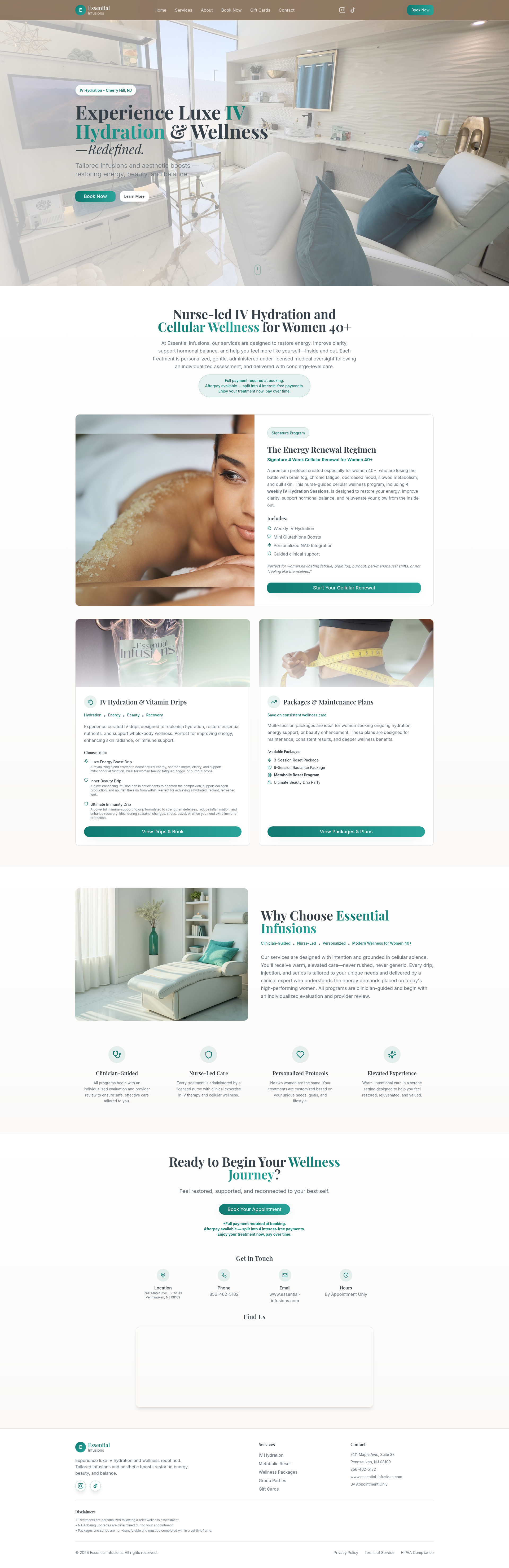 Essential Infusions - Luxury IV Hydration & Wellness