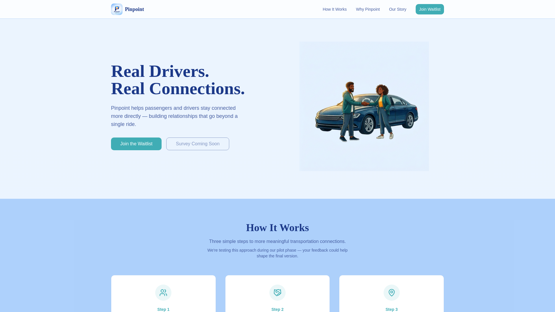 Pinpoint — Real Drivers. Real Connections.