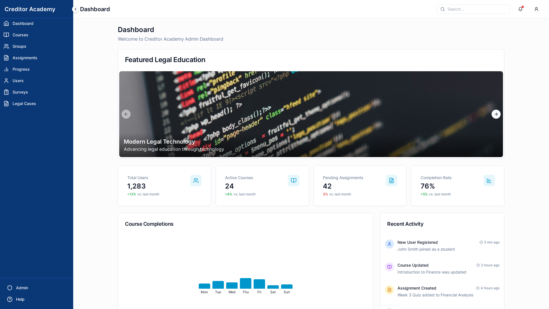 Smart Learning Management System Solution