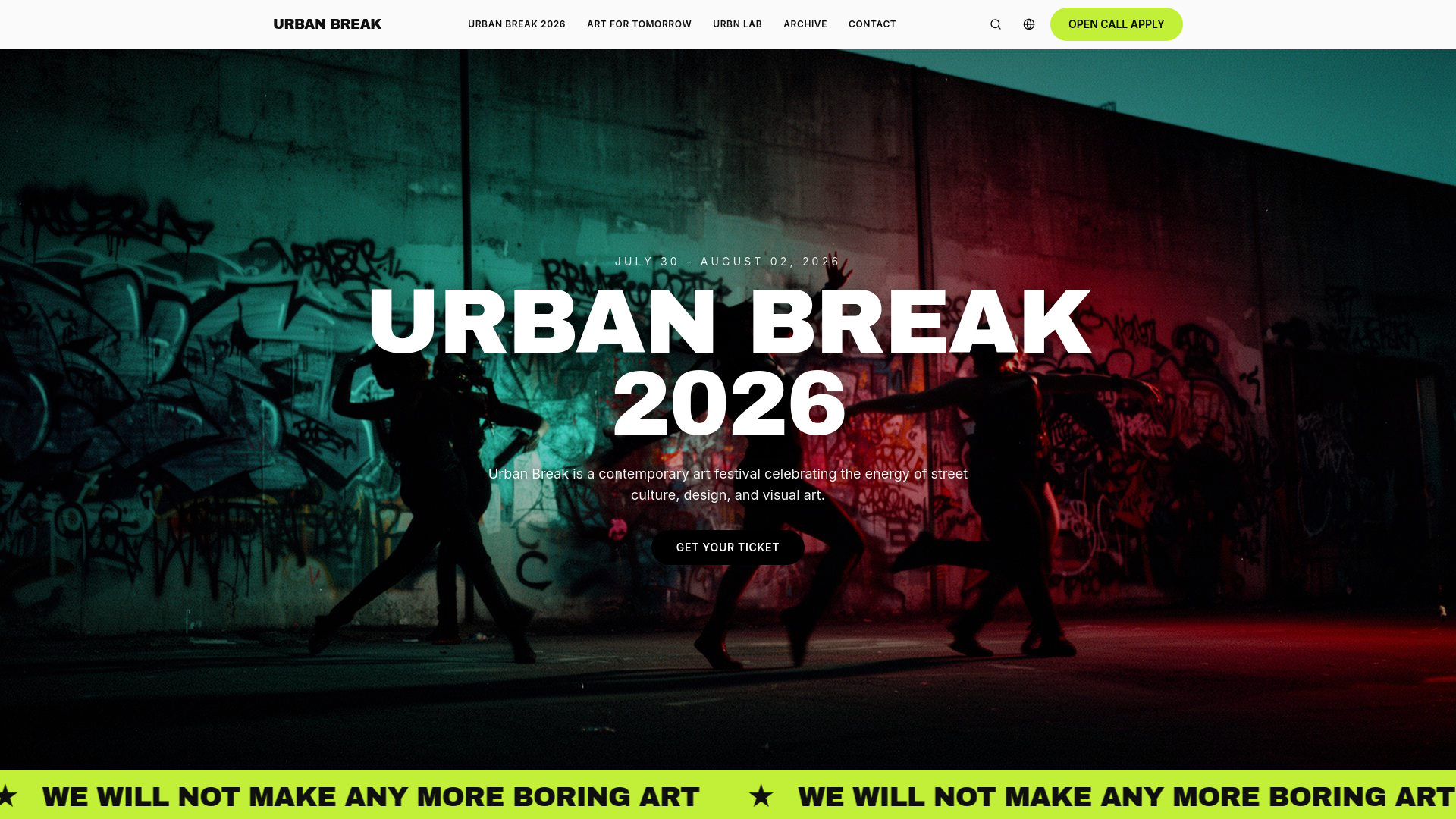 Representative overview image of URBAN BREAK