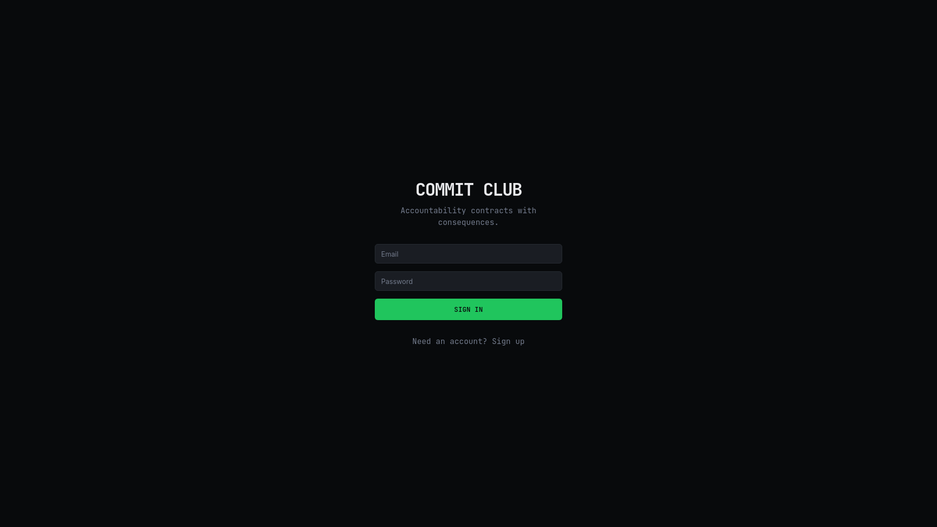 Commit Club