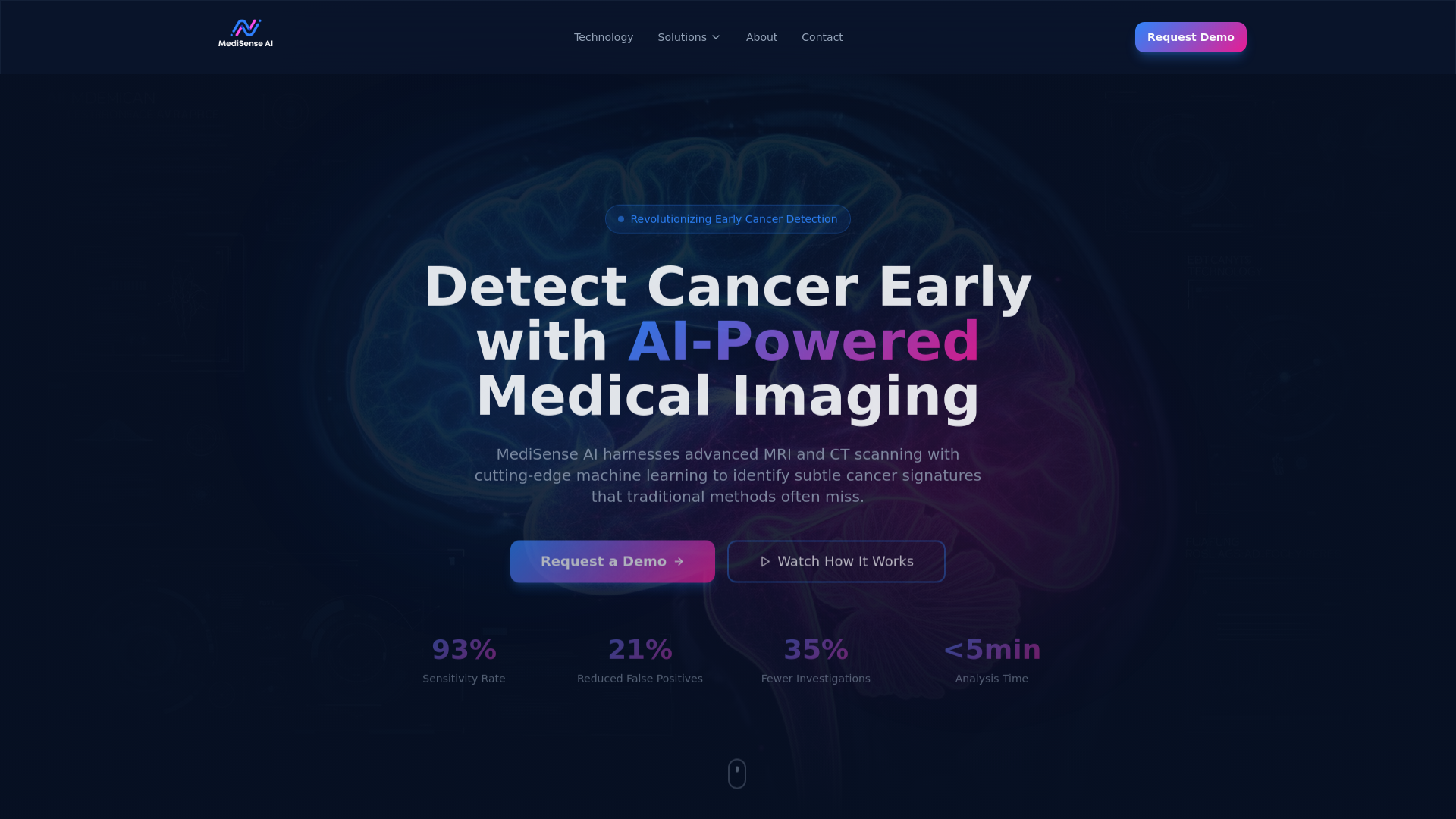 MediSense AI | AI-Powered Early Cancer Detection