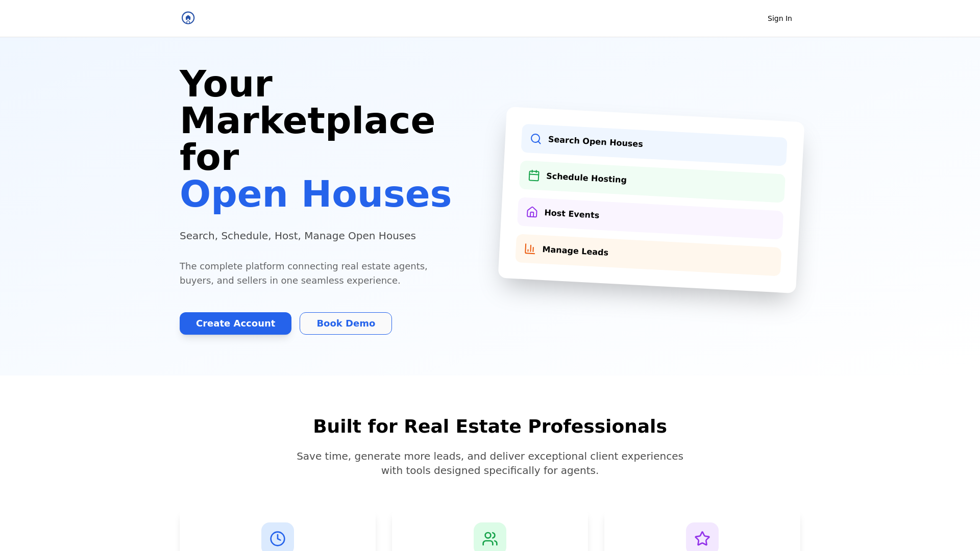 Open House App - The only tool you need for Open Houses