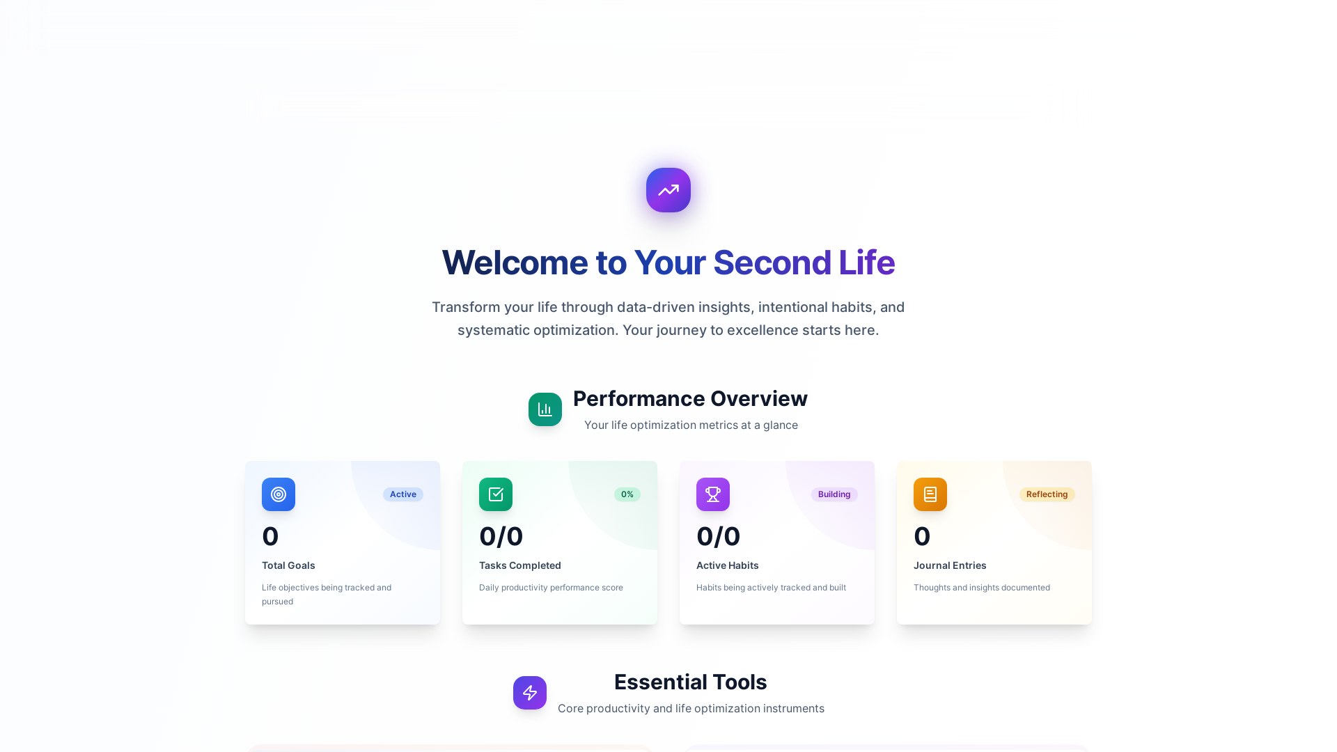 Modern Modular Life Optimization System Platform