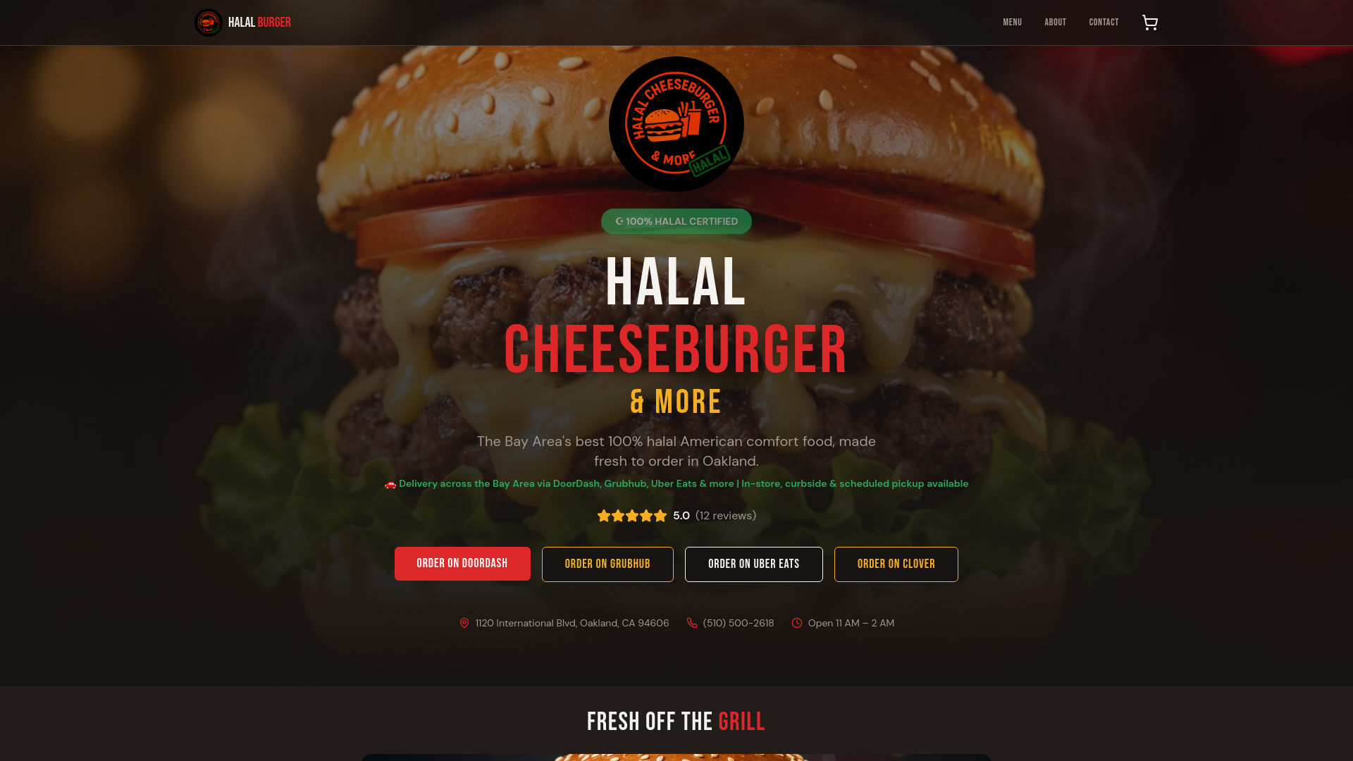 Halal Cheeseburger & More logo