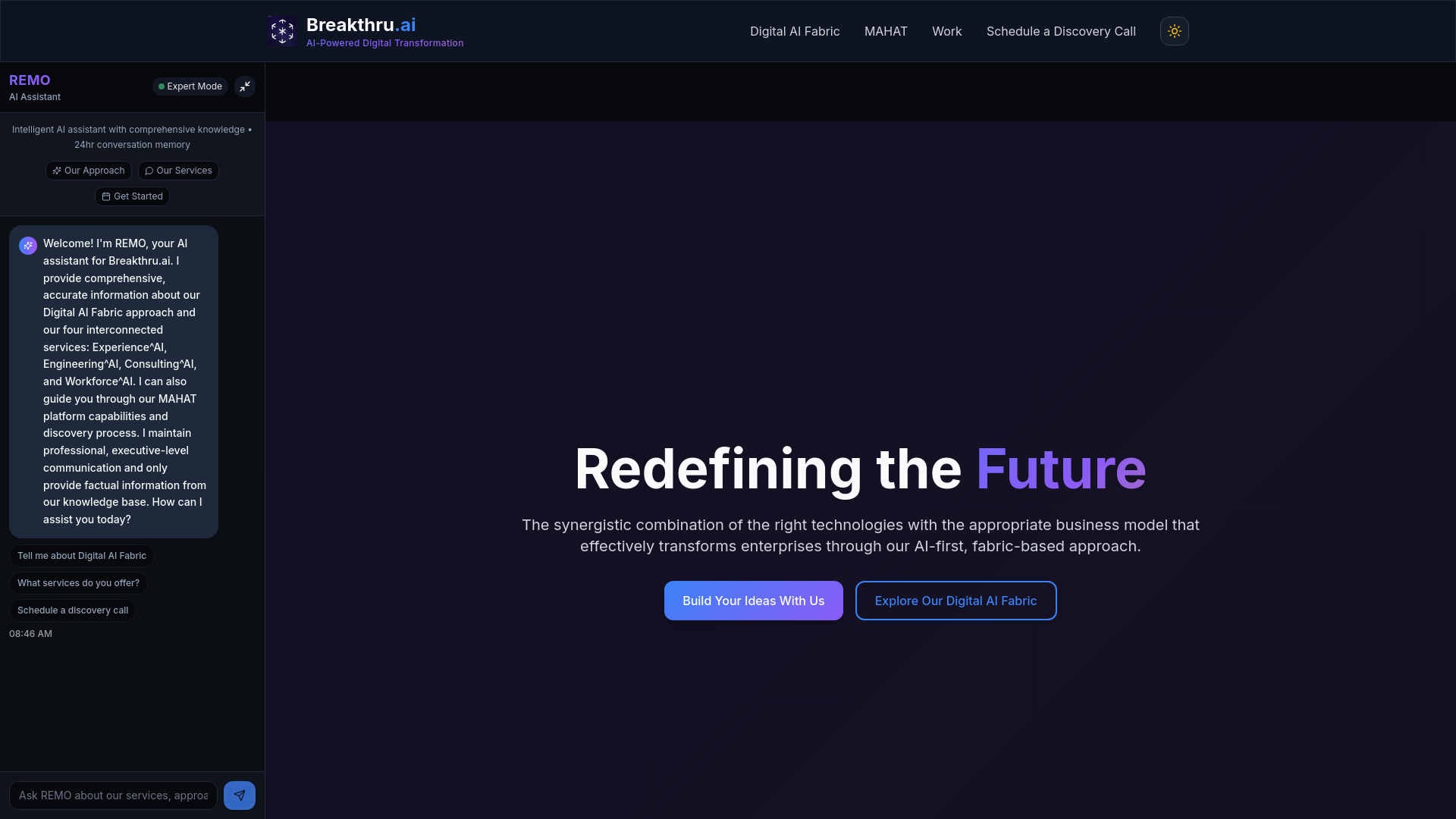Breakthru.ai - Technology Consulting