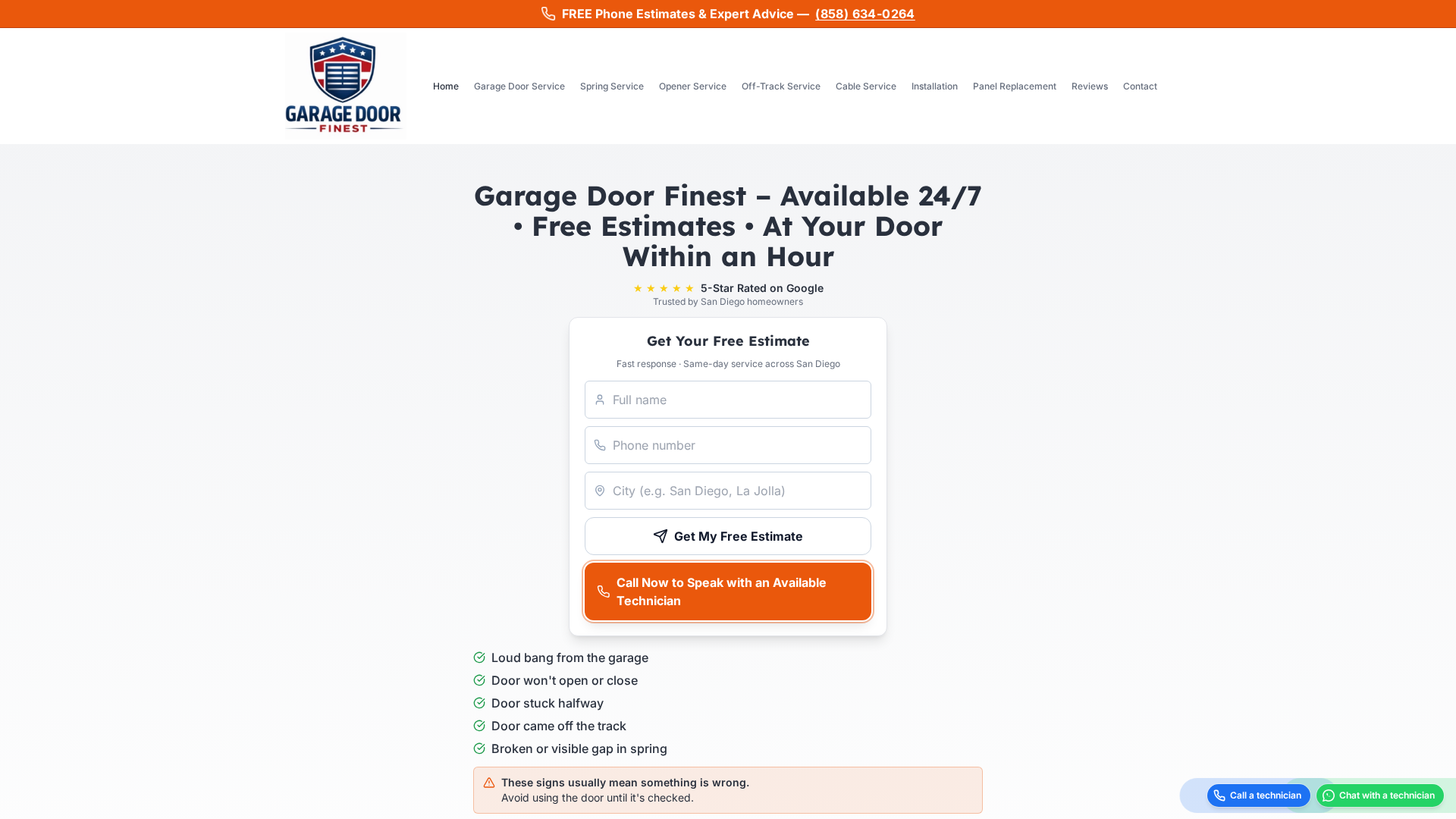 Garage Door Finest Inc