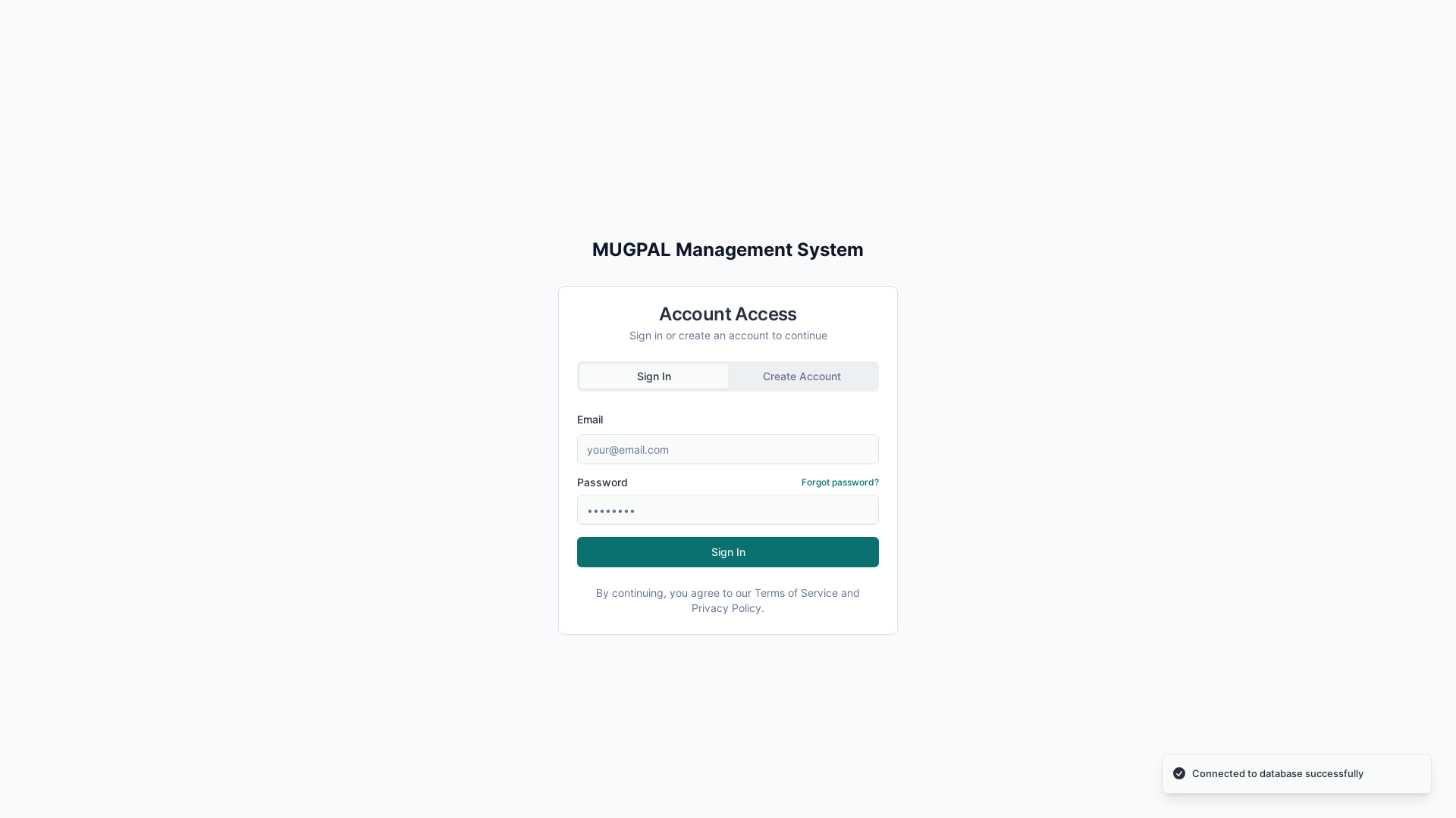 Professional User Management & Roles Platform