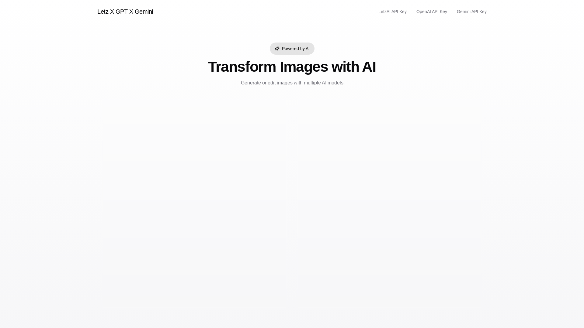 Advanced Ai-powered Image Generation App
