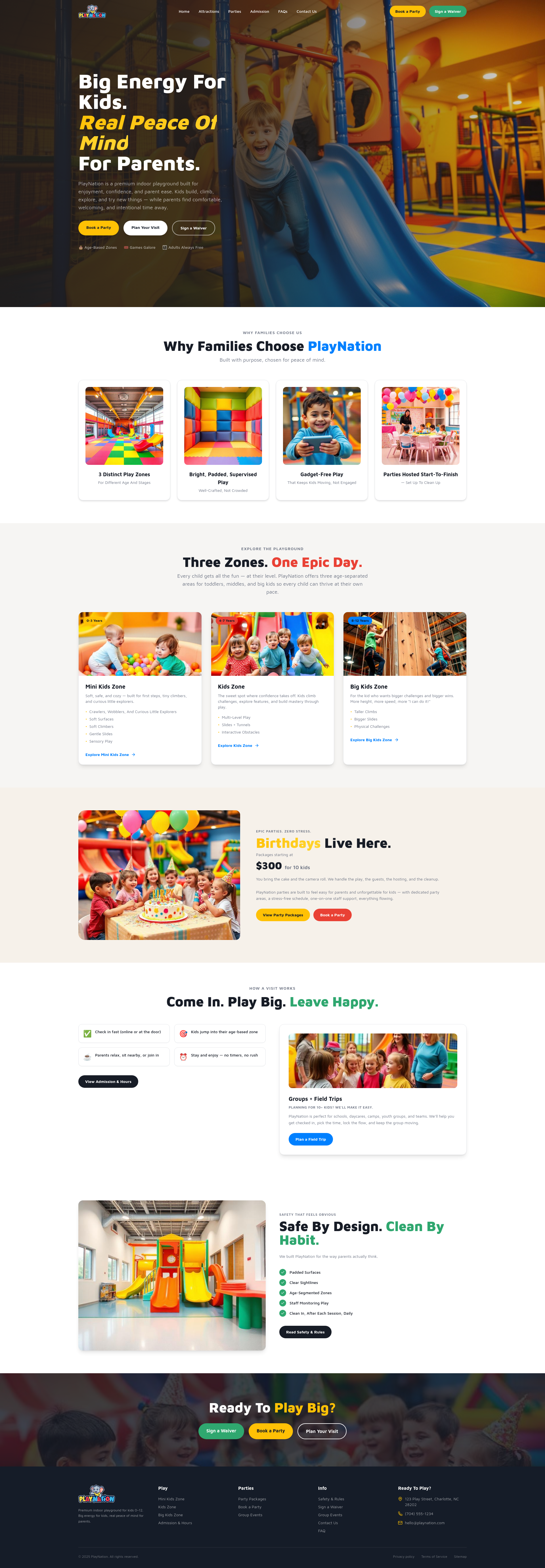 PlayNation - Indoor Playground for Kids | Charlotte, NC