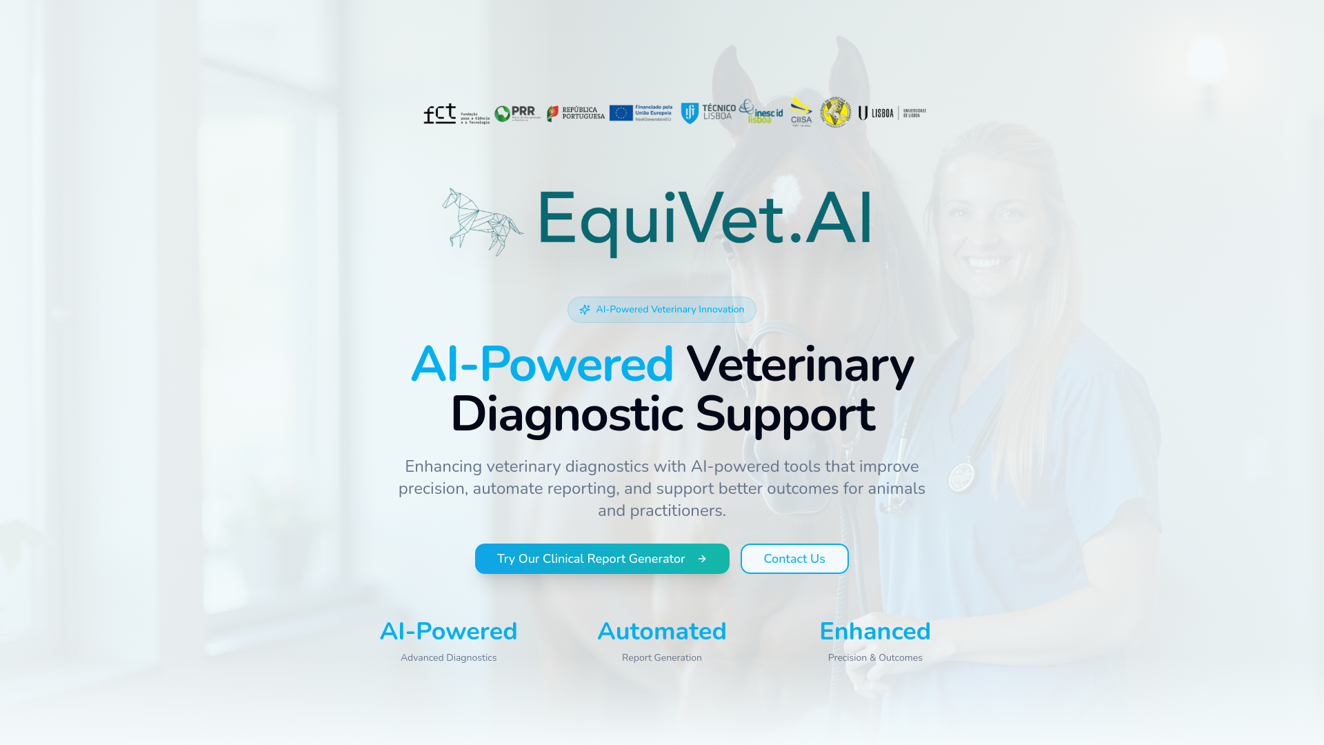 EquiVet.AI - AI-Powered Veterinary Innovation for Equine Care