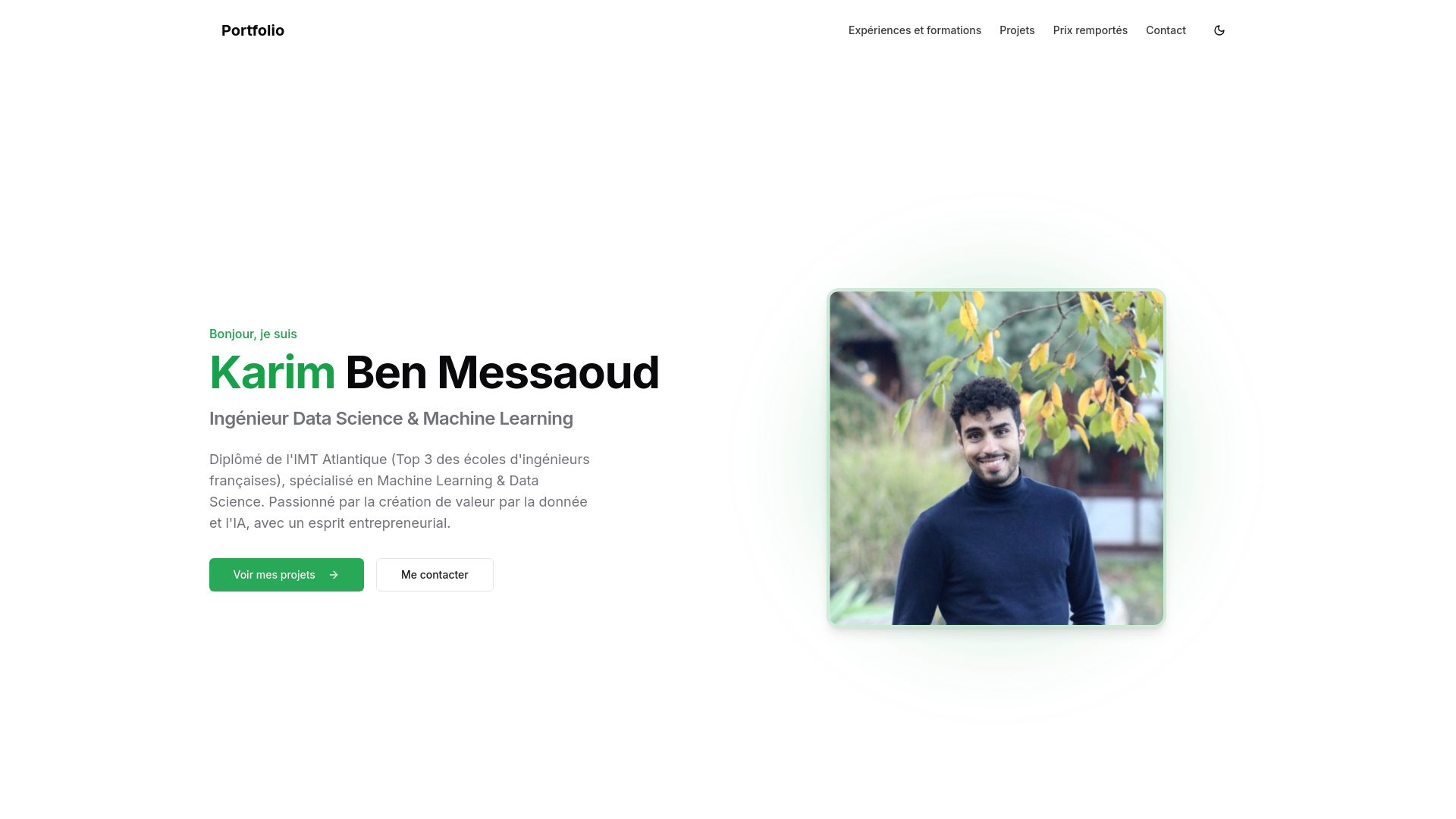 Portfolio | Karim Ben Messaoud - Data Science & Machine Learning