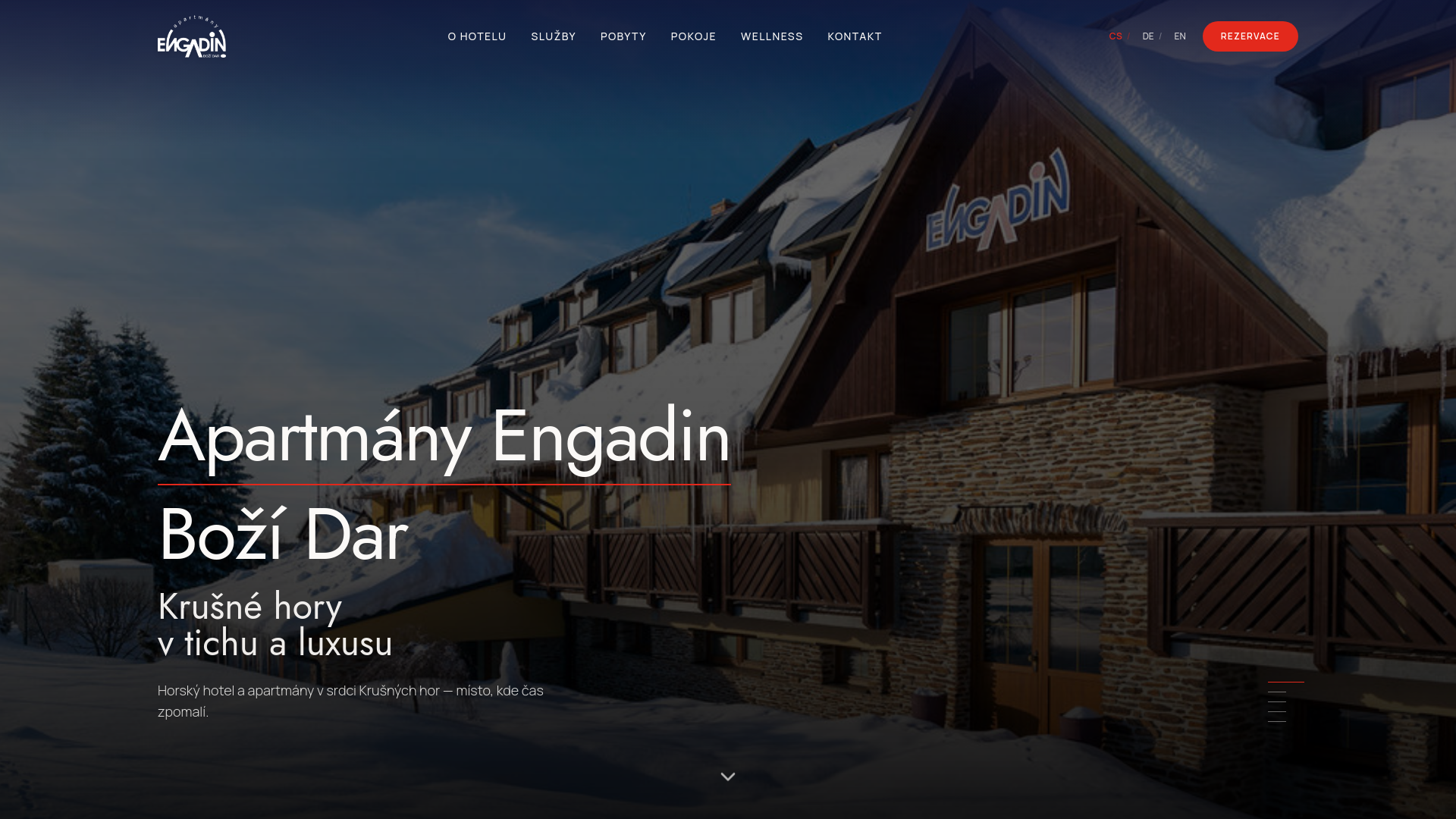 Apartmány Engadin in Boží Dar, Czech Republic