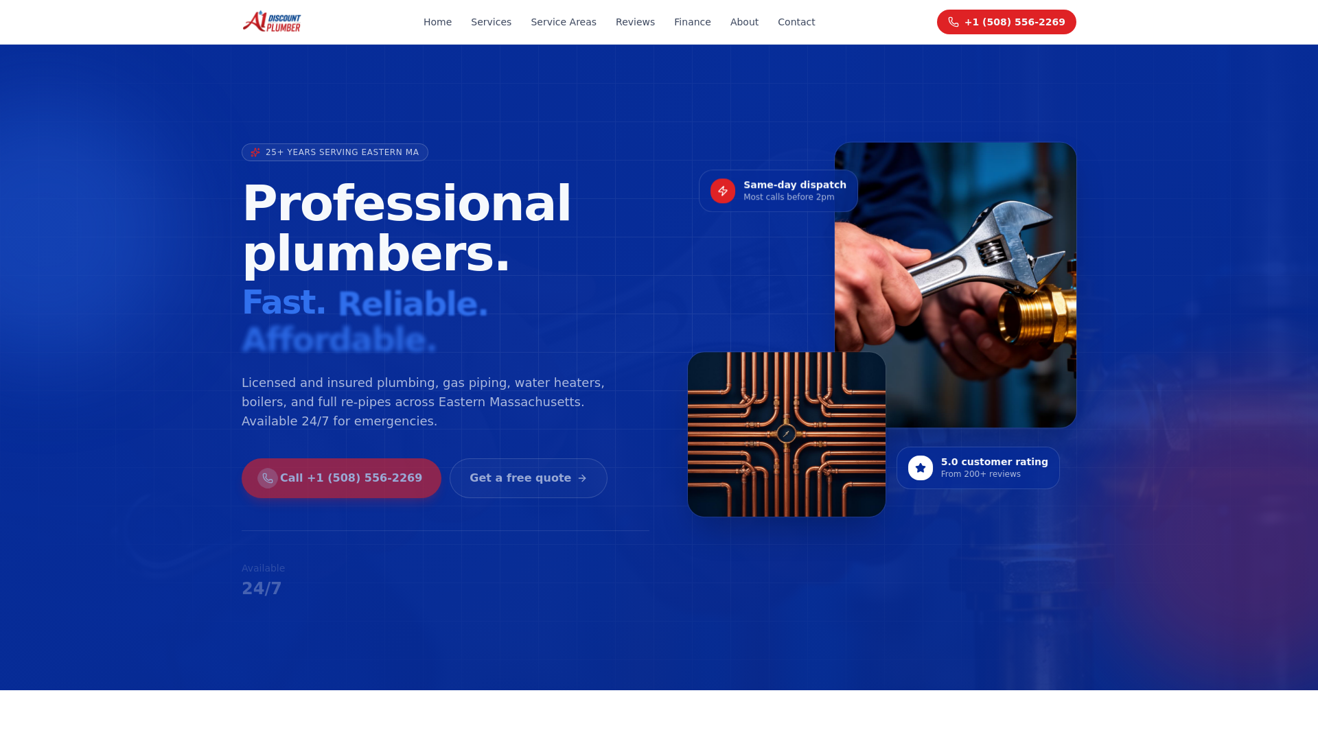 A1 Discount Plumber logo