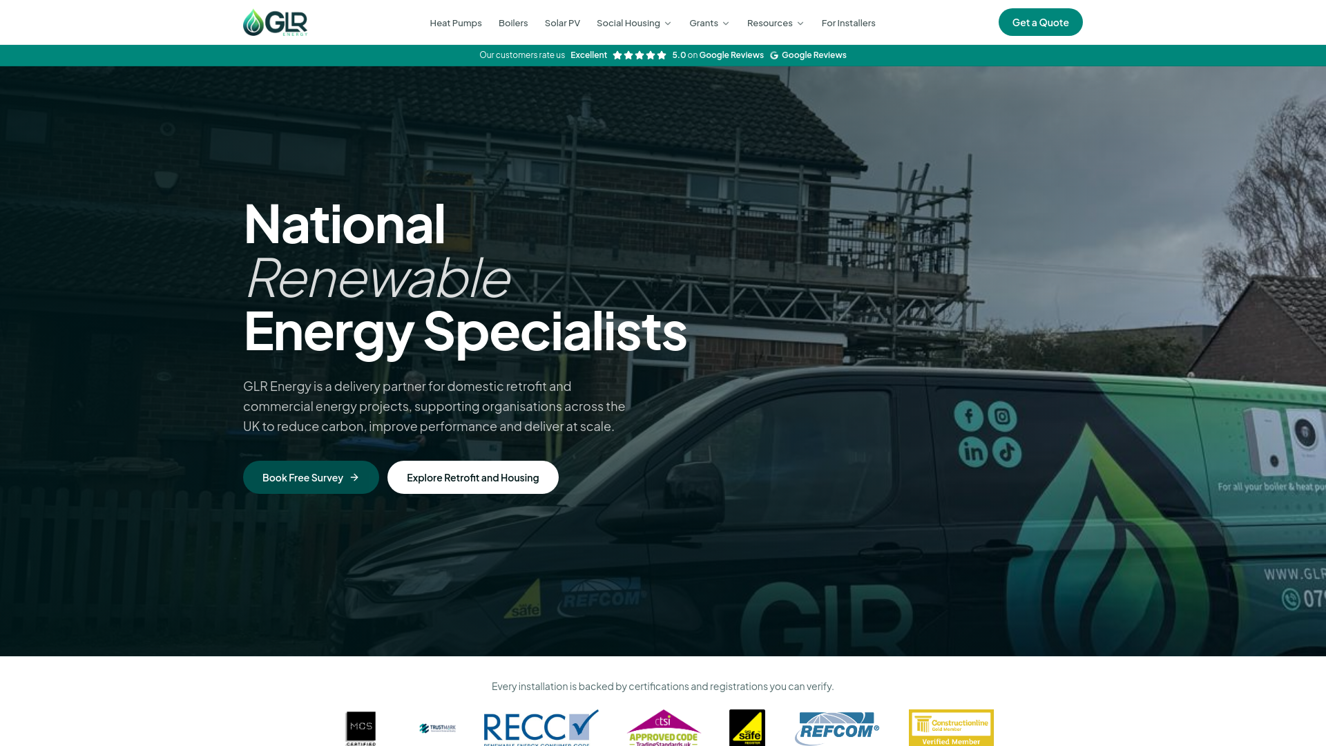 GLR ENERGY LTD logo