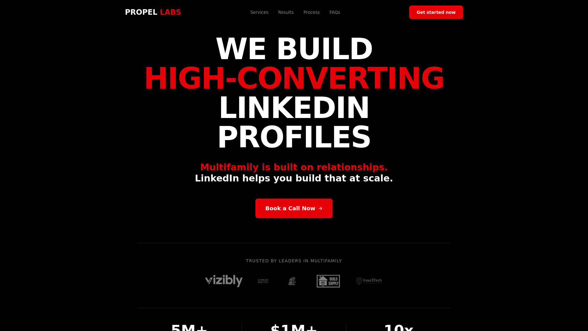 Propel Labs | LinkedIn GTM for PropTech Leaders