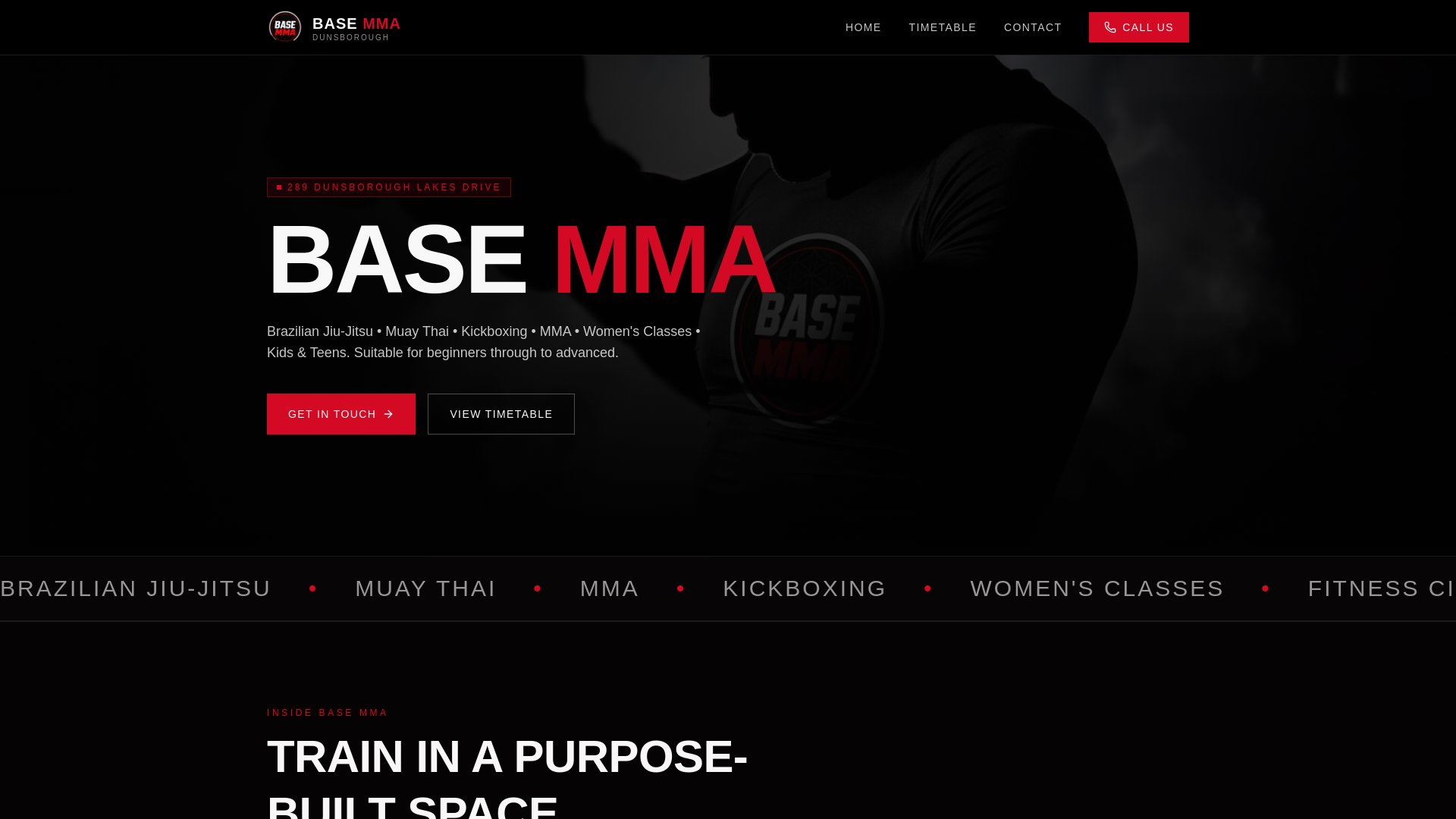 BASE MMA Dunsborough — Train Brazilian Jiu-Jitsu, Muay Thai & MMA