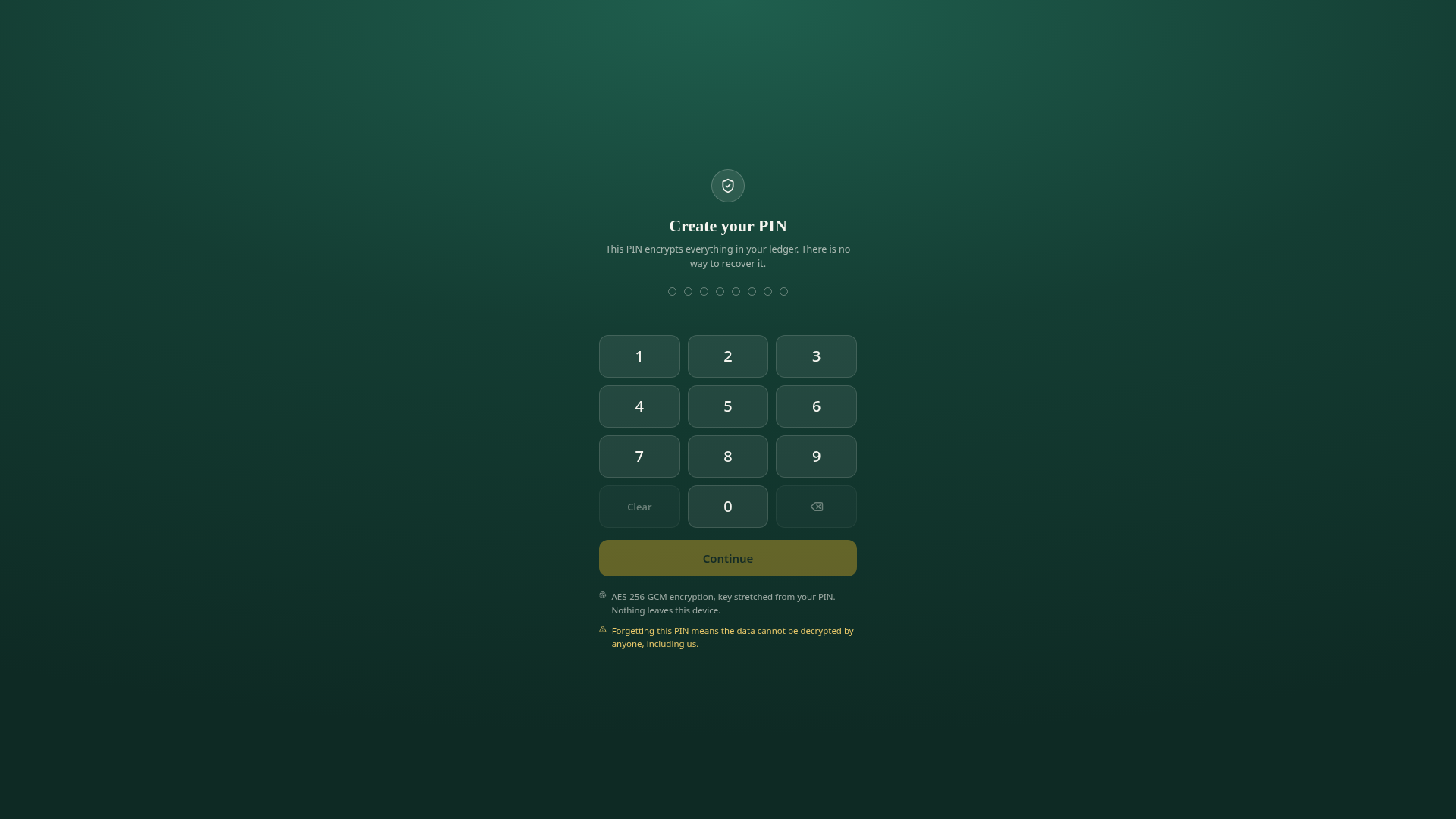 The Household Ledger — Encrypted Personal Finance