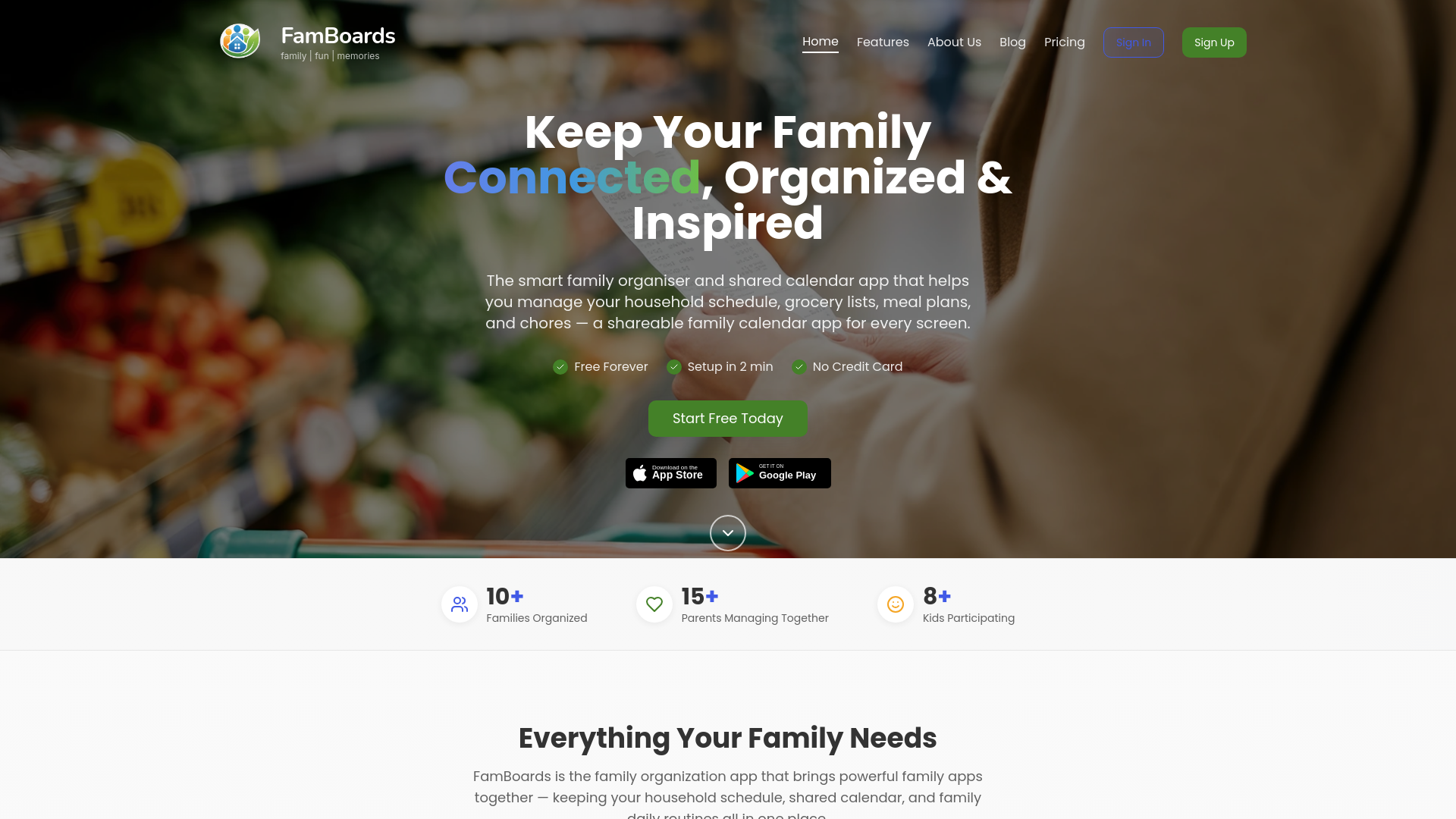 FamBoards — Smart Family Management