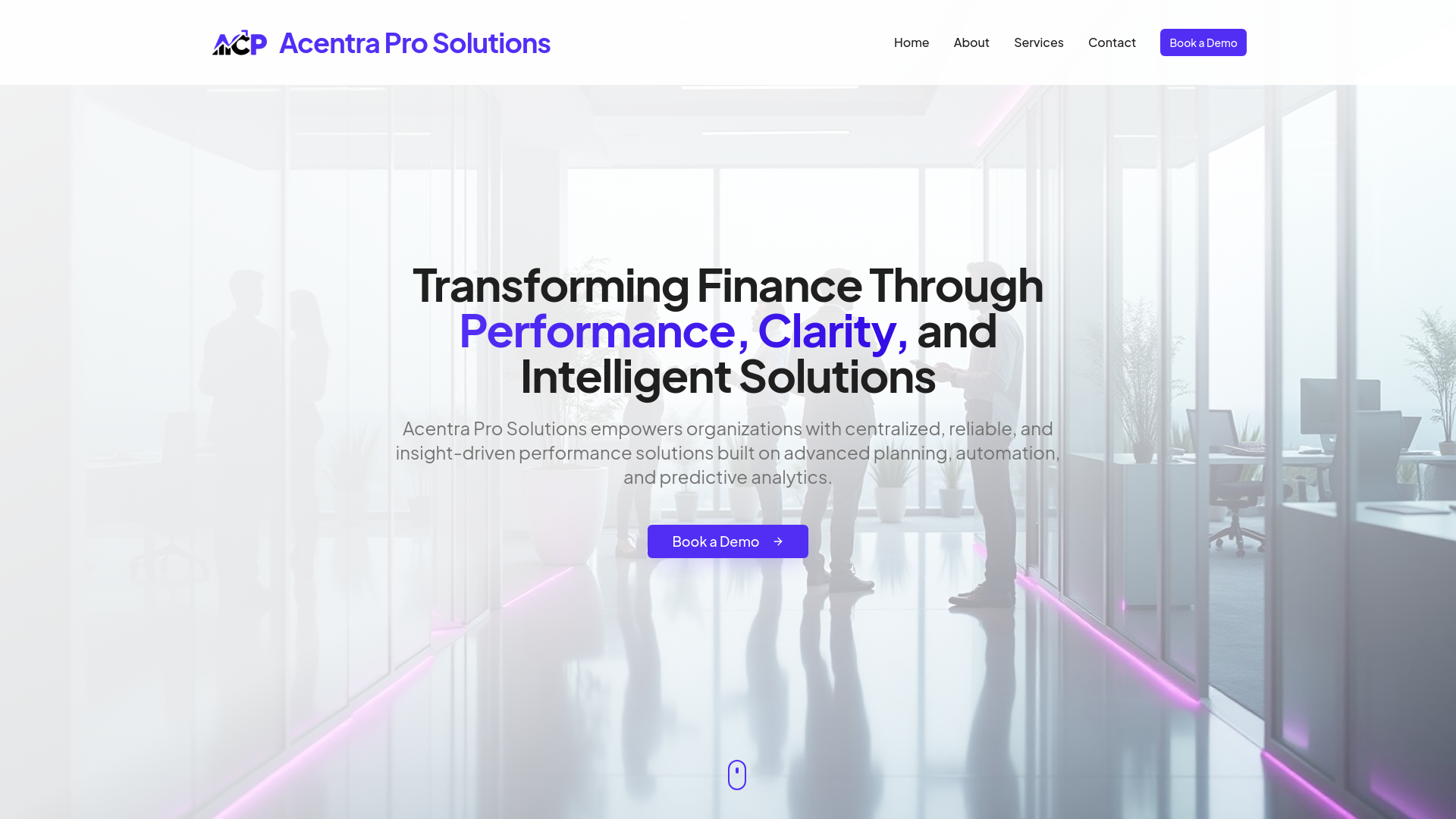 Acentra Pro Solutions - Advanced Performance & Intelligent Solutions