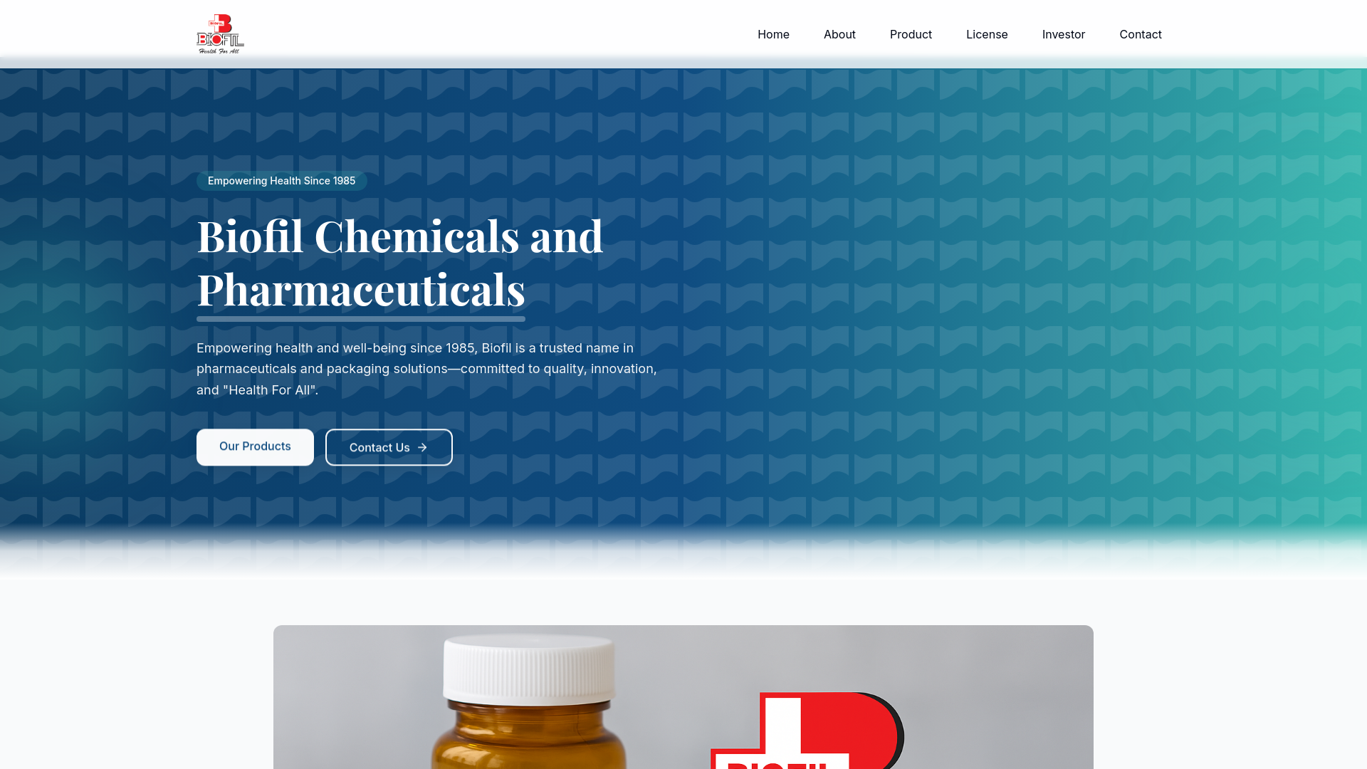 Biofil Chemicals and Pharmaceuticals Limited