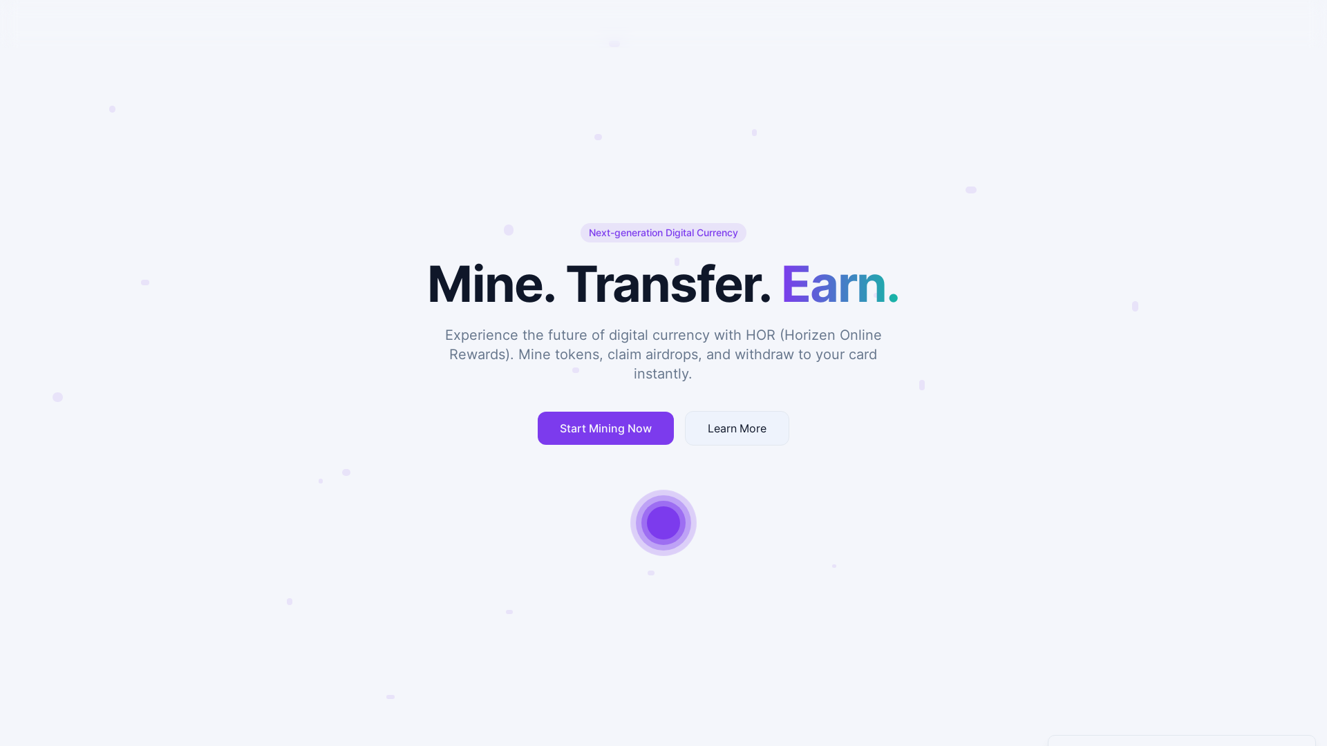 Advanced Crypto Mining Platform App