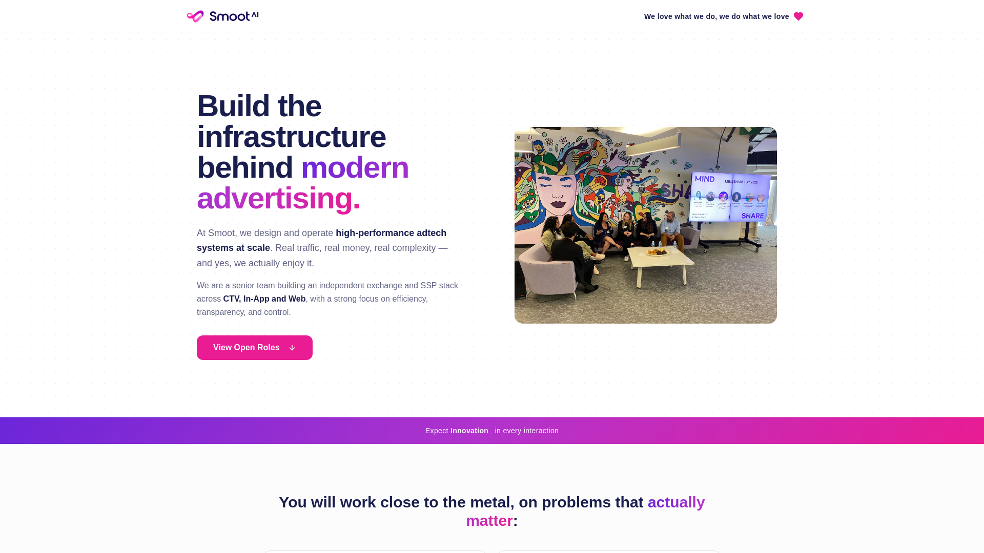 Smoot App Smoot AI – Careers