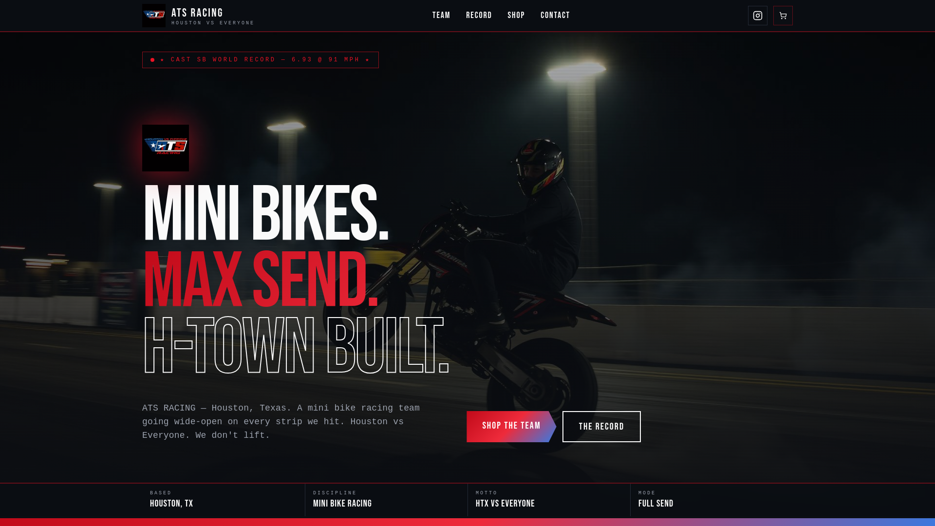 ATS Racing HTX — Mini Bike Racing | Houston Vs Everyone