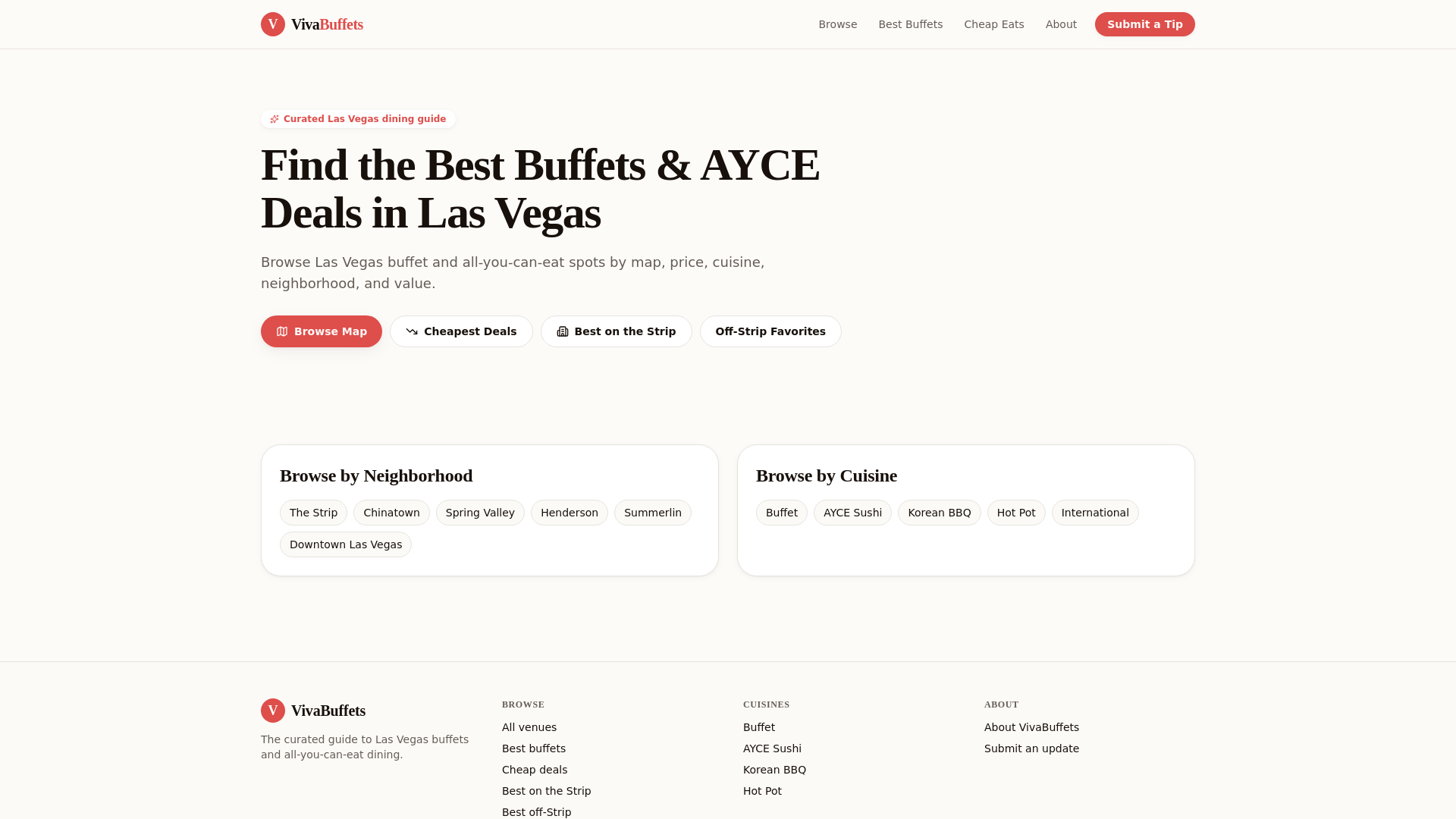 VivaBuffets — Best Buffets & AYCE Deals in Las Vegas