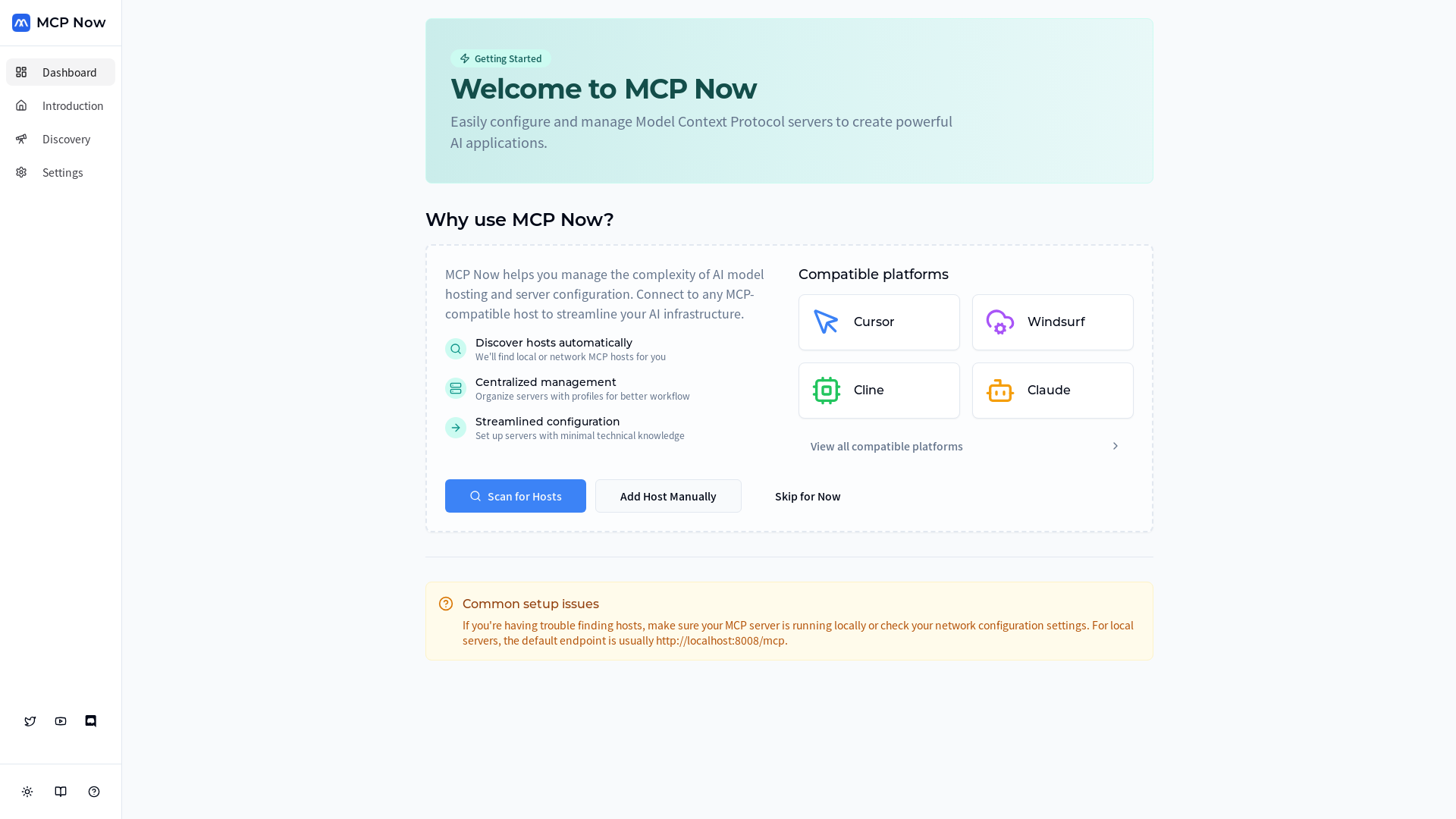 Professional Mcp Server Management & Configuration Platform