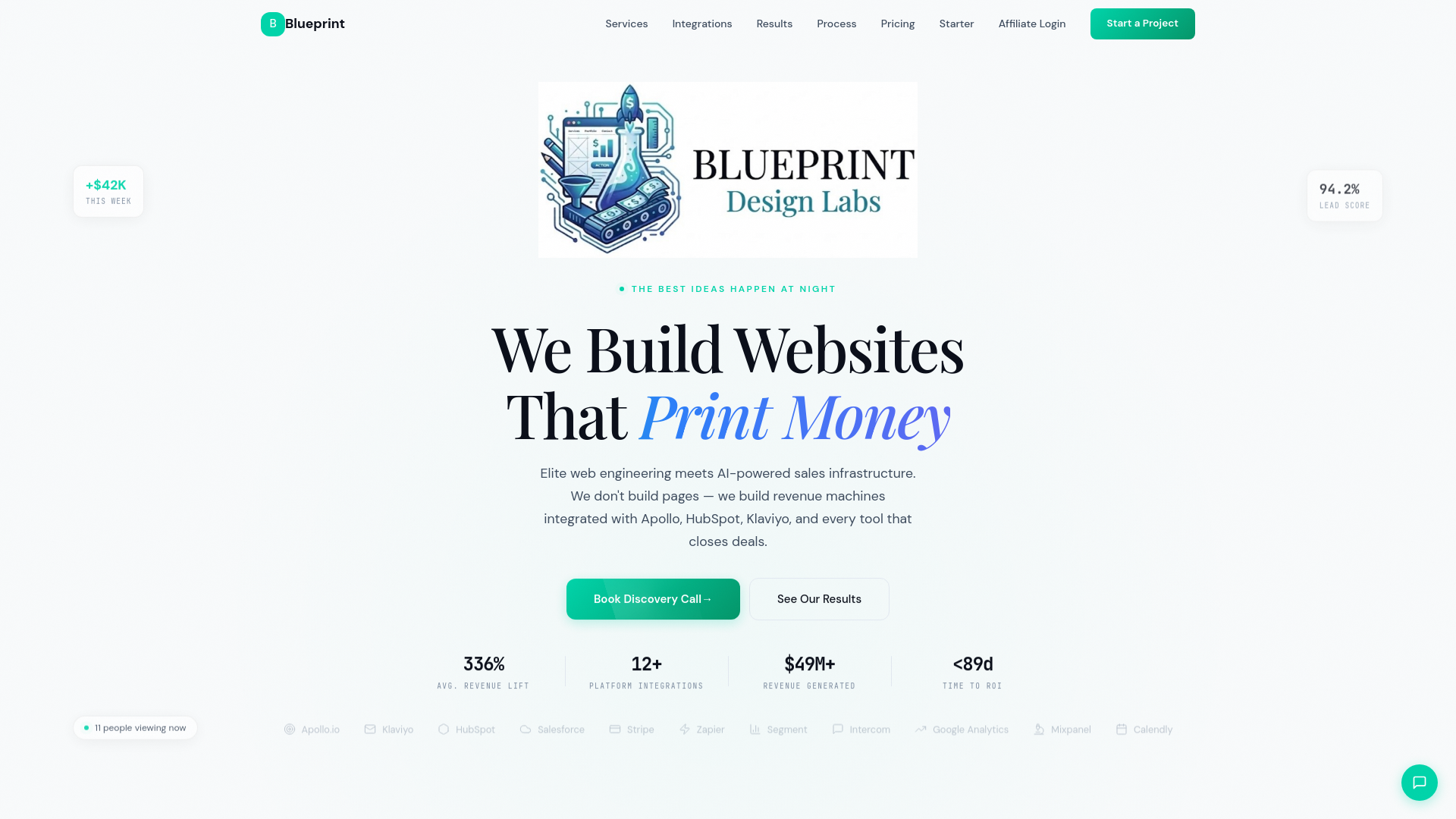 Blueprint Design Labs — We Engineer Revenue