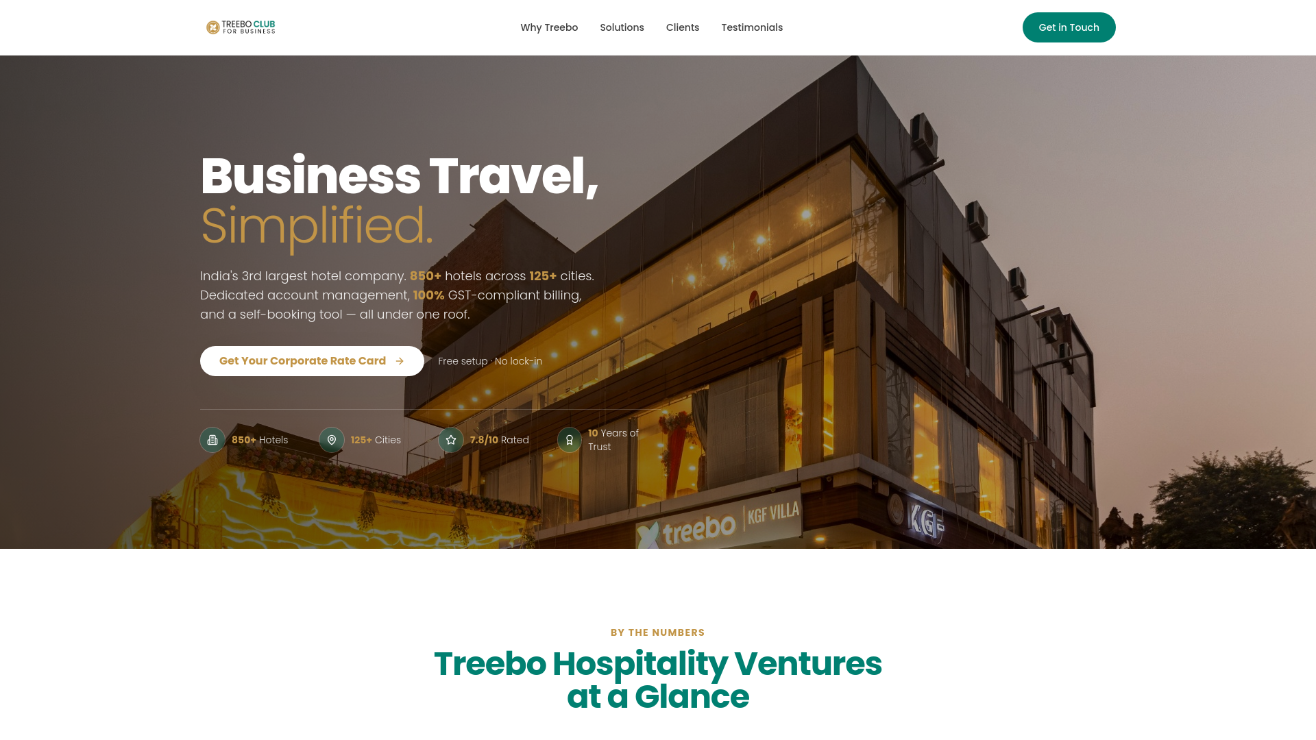 Treebo Club Treebo Club For Business — Corporate Travel, Simplified