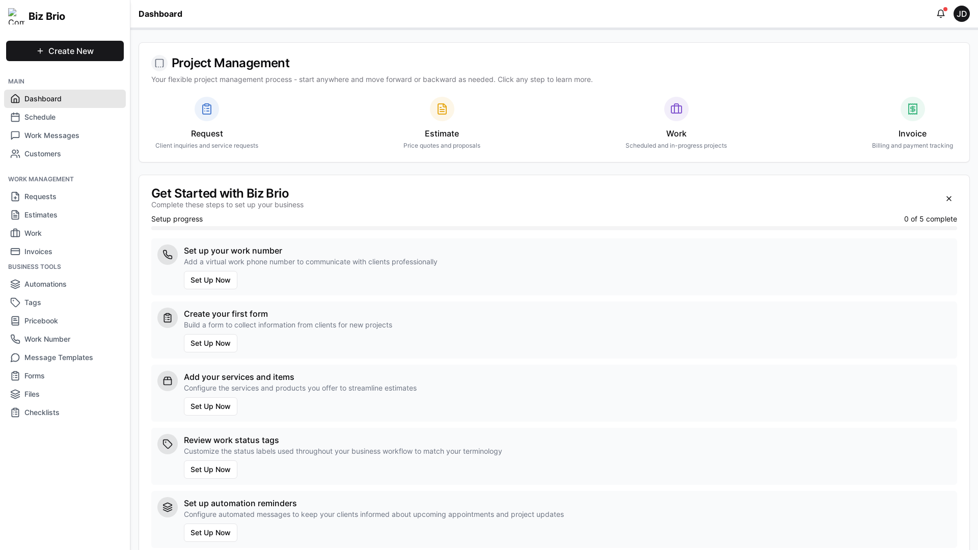 Intelligent Service Business CRM Platform