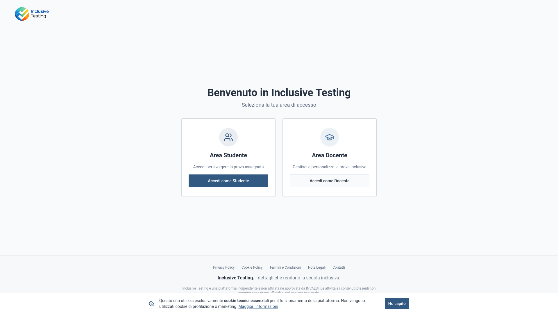 Inclusive Testing