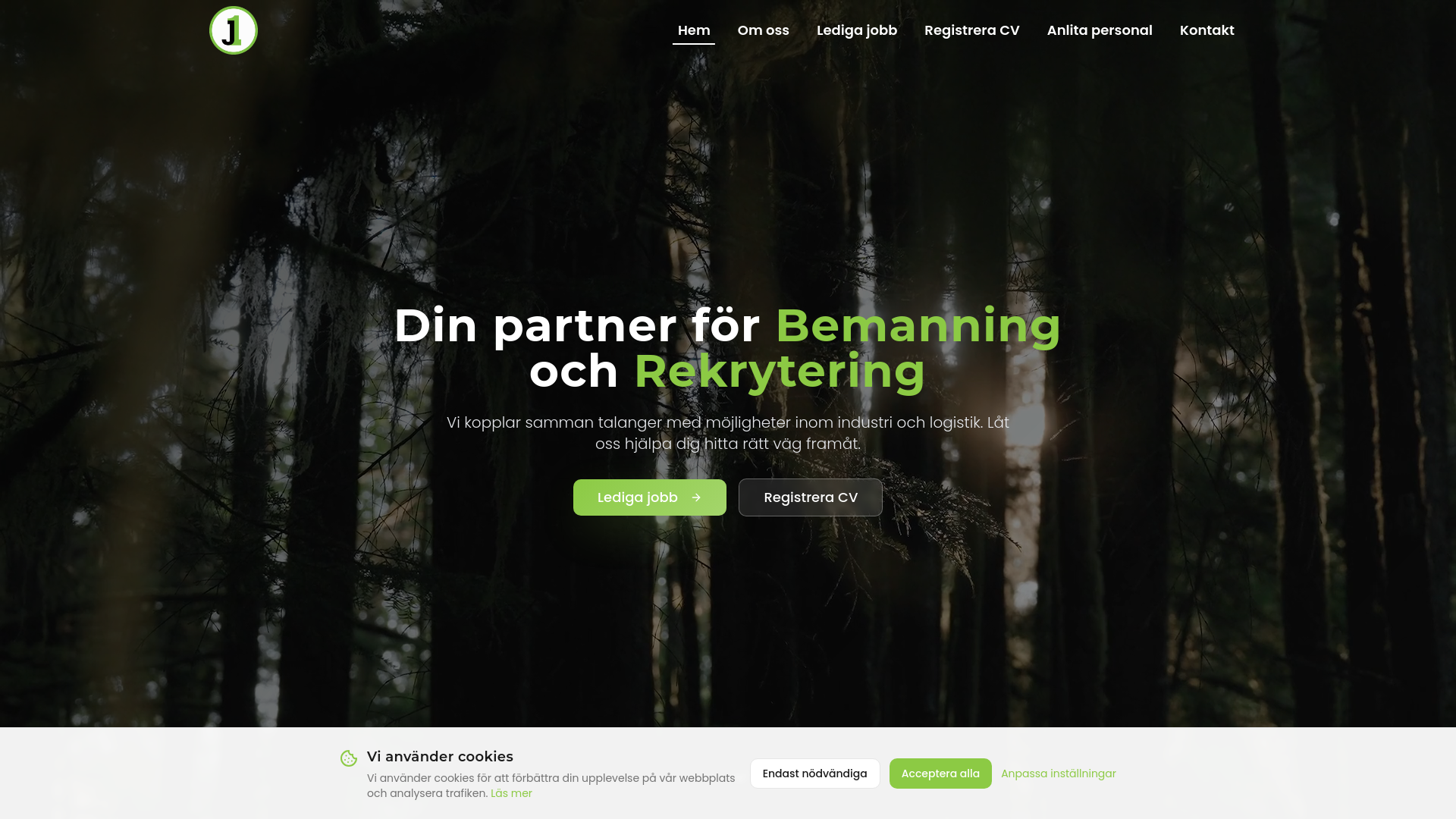 J1 Bemanning AB logotyp