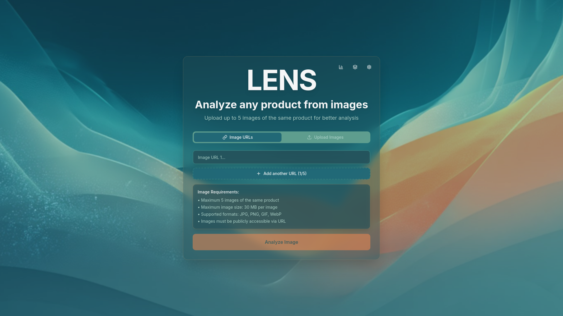 LENS - Intelligent Product Image Analysis