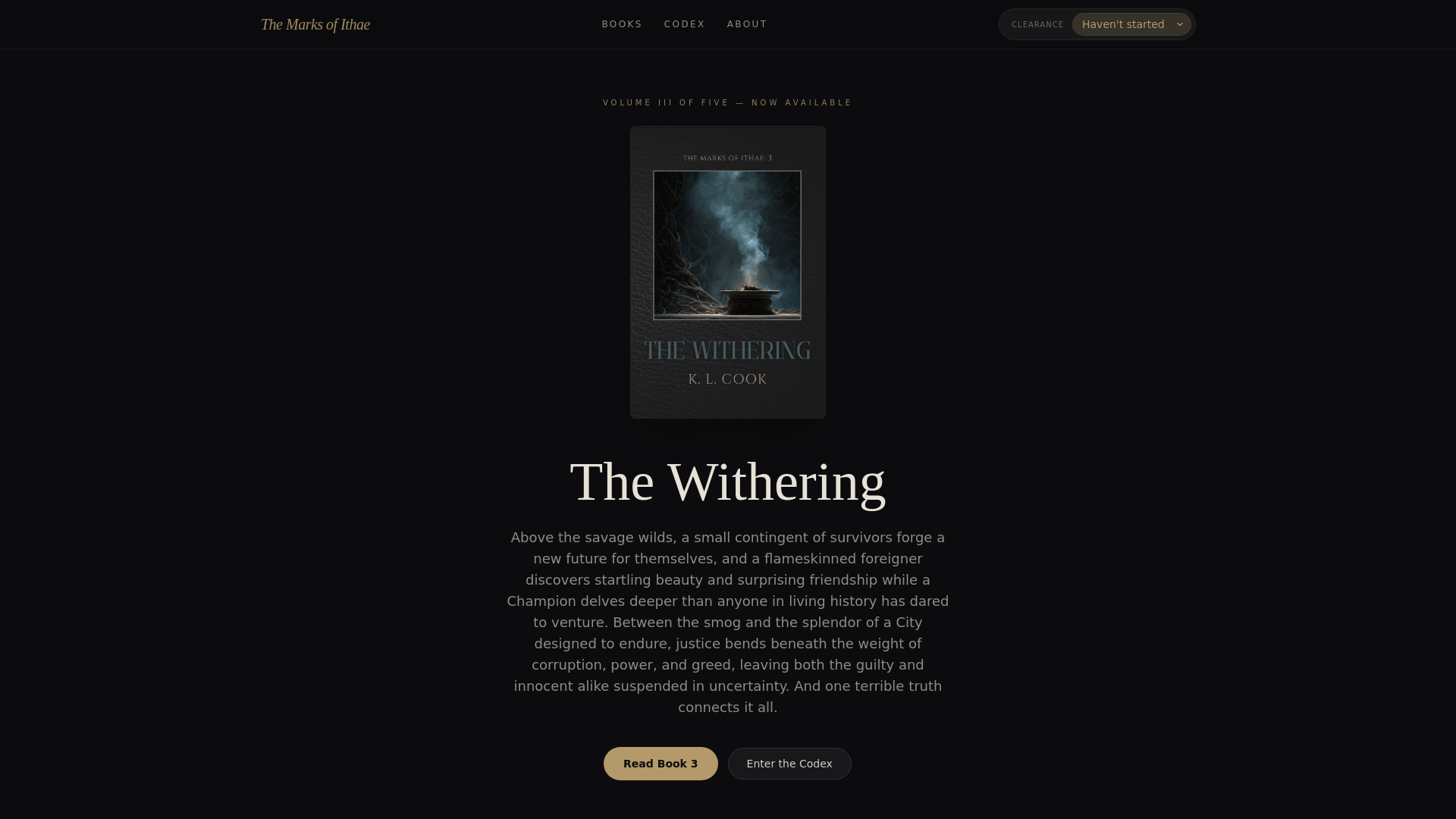 Ithae Online website preview