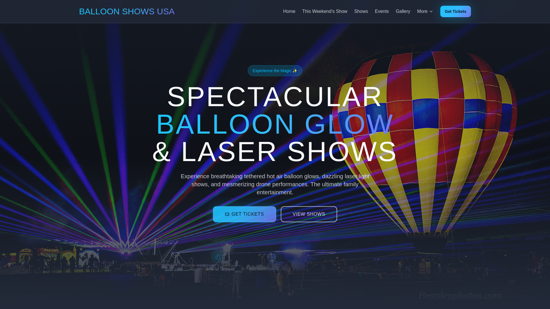 Balloon Glow - Drone & Laser Show Homestead