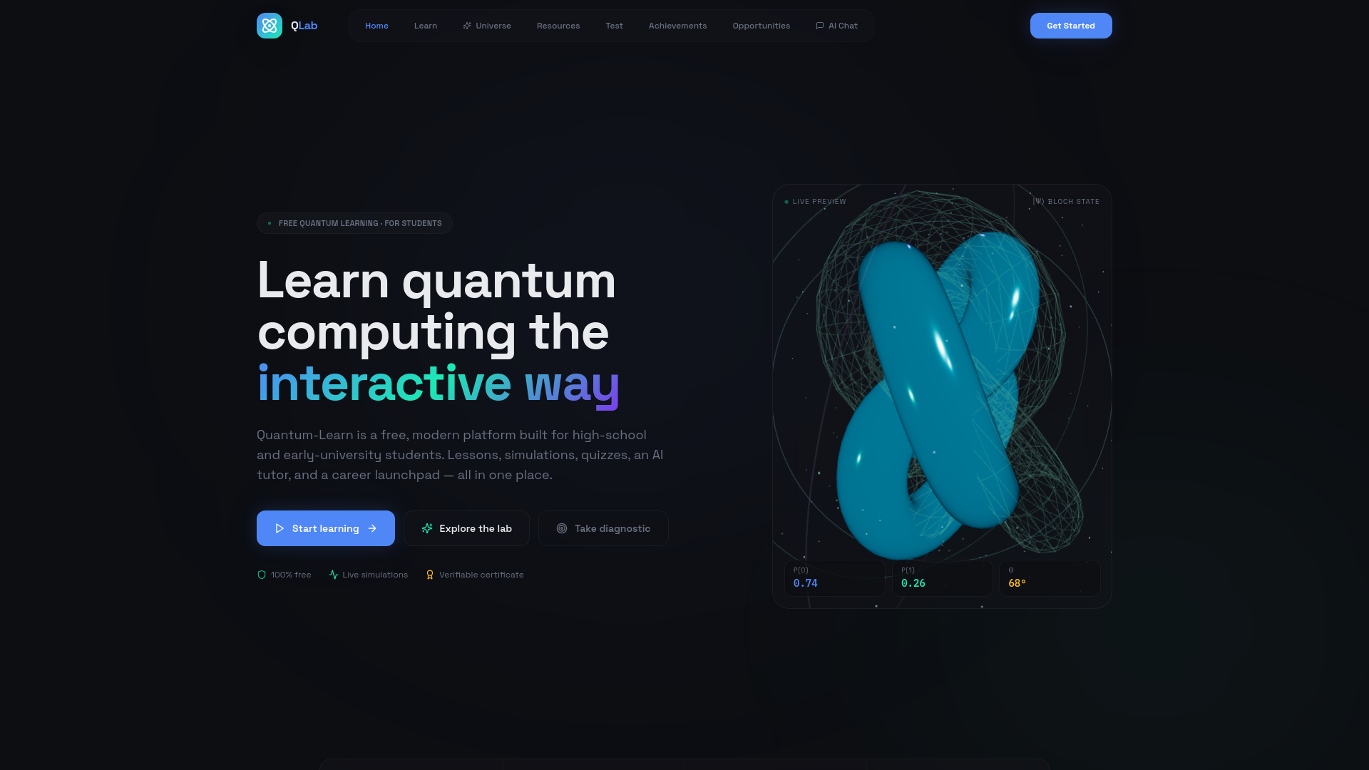 What Is Quantum Tutorial QuantumLearn — A quiet, rigorous quantum computing curriculum